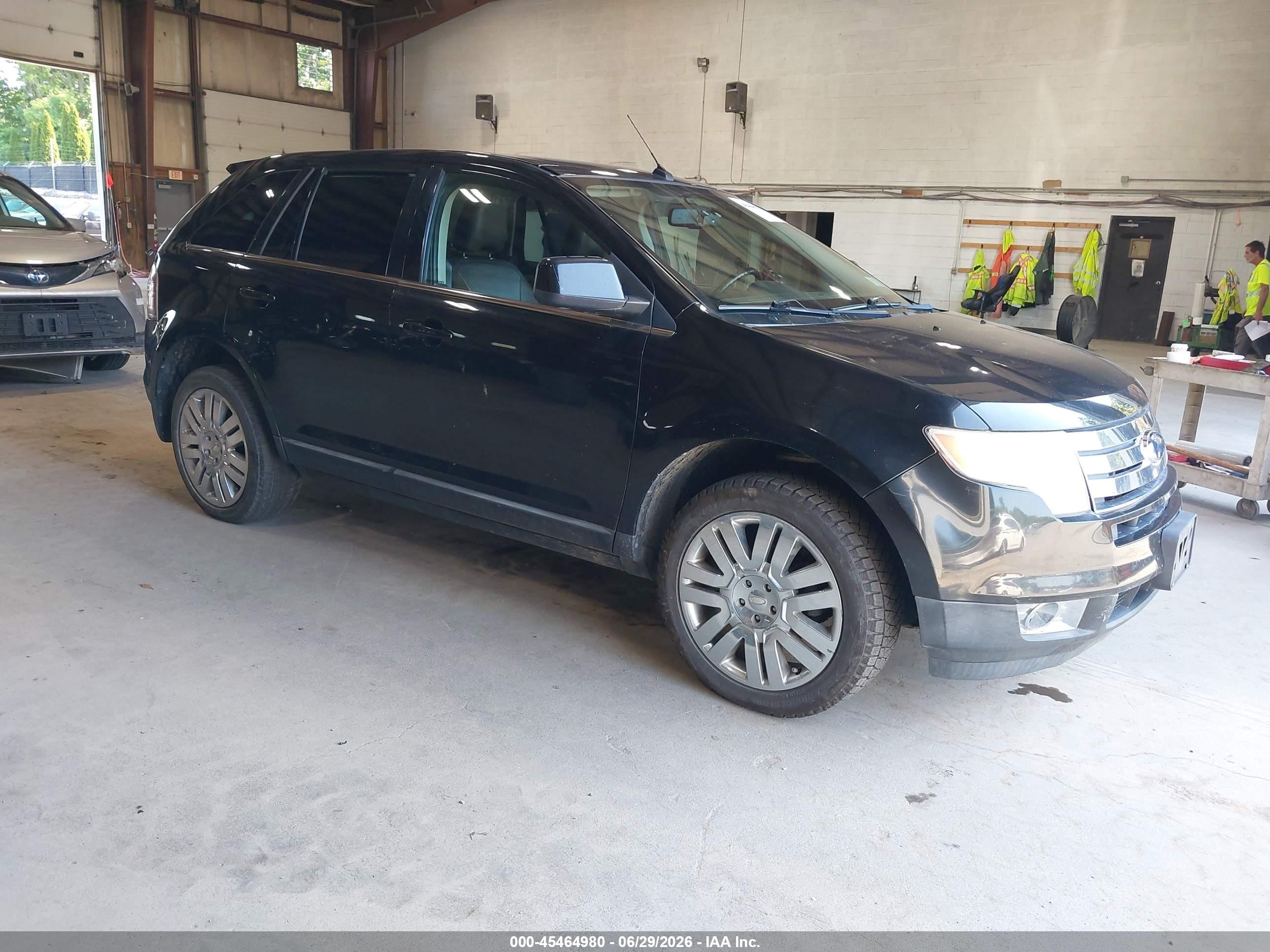 2010 Ford Edge Limited Black vin: 2FMDK3KC6ABB19574