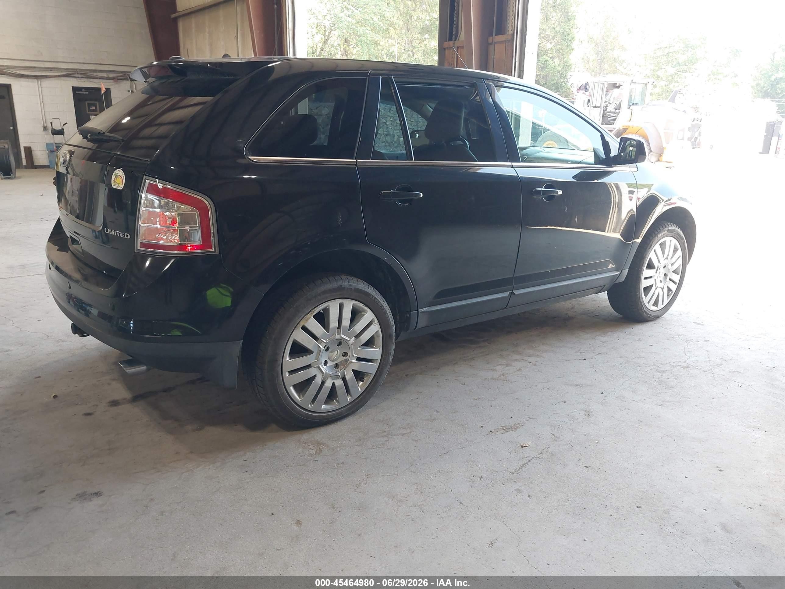 2010 Ford Edge Limited Black vin: 2FMDK3KC6ABB19574
