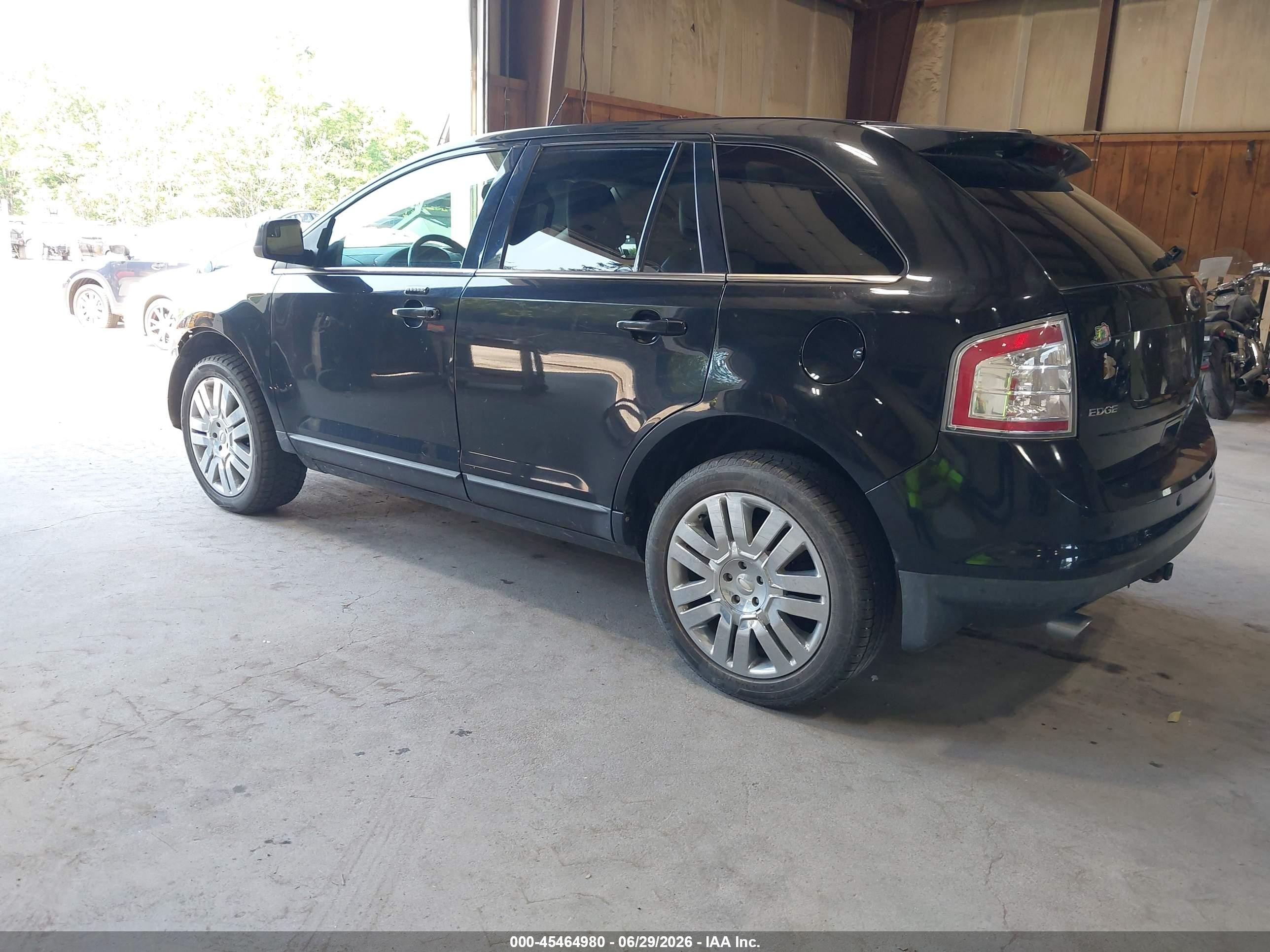 2010 Ford Edge Limited Black vin: 2FMDK3KC6ABB19574