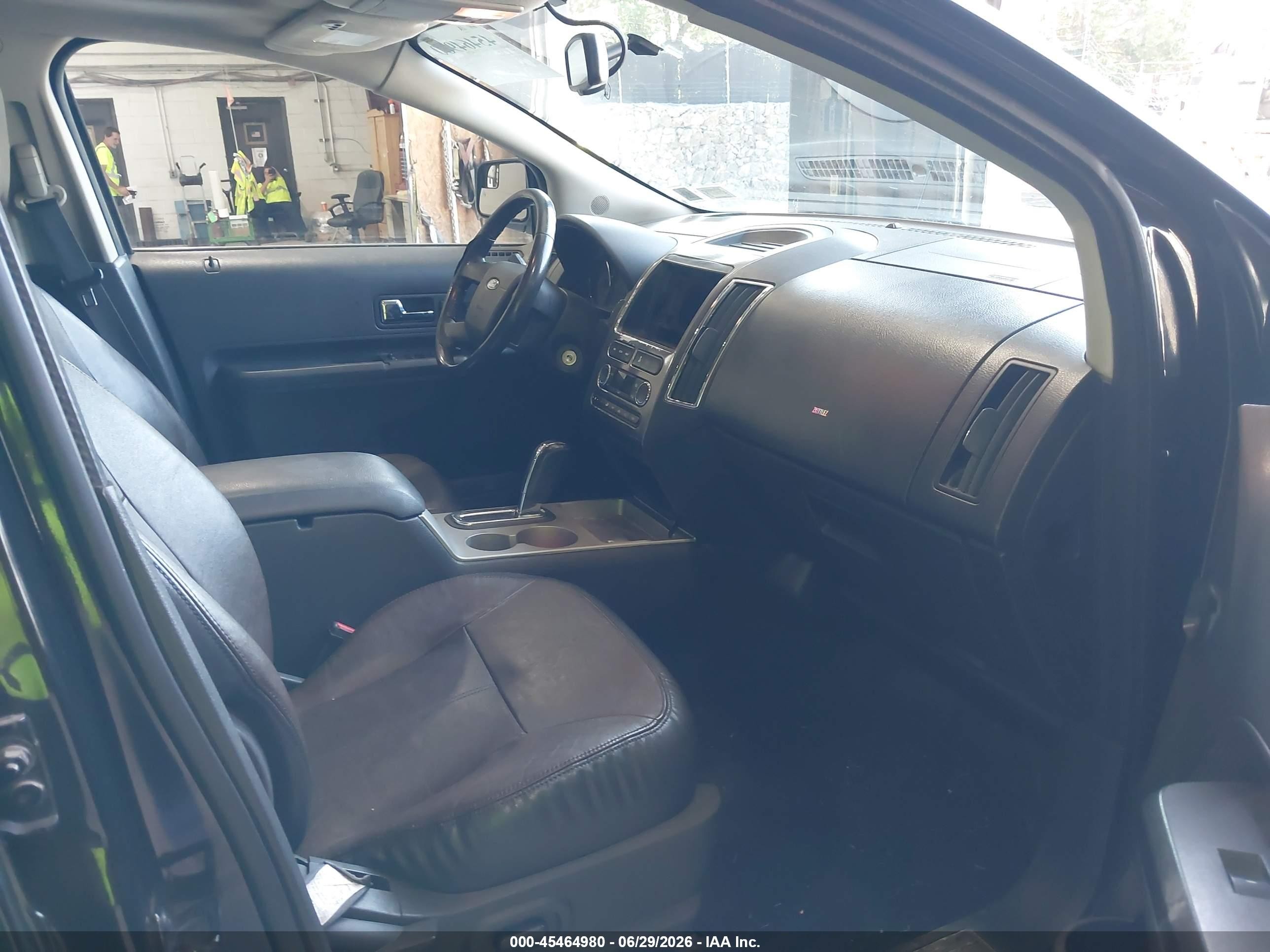 2010 Ford Edge Limited Black vin: 2FMDK3KC6ABB19574