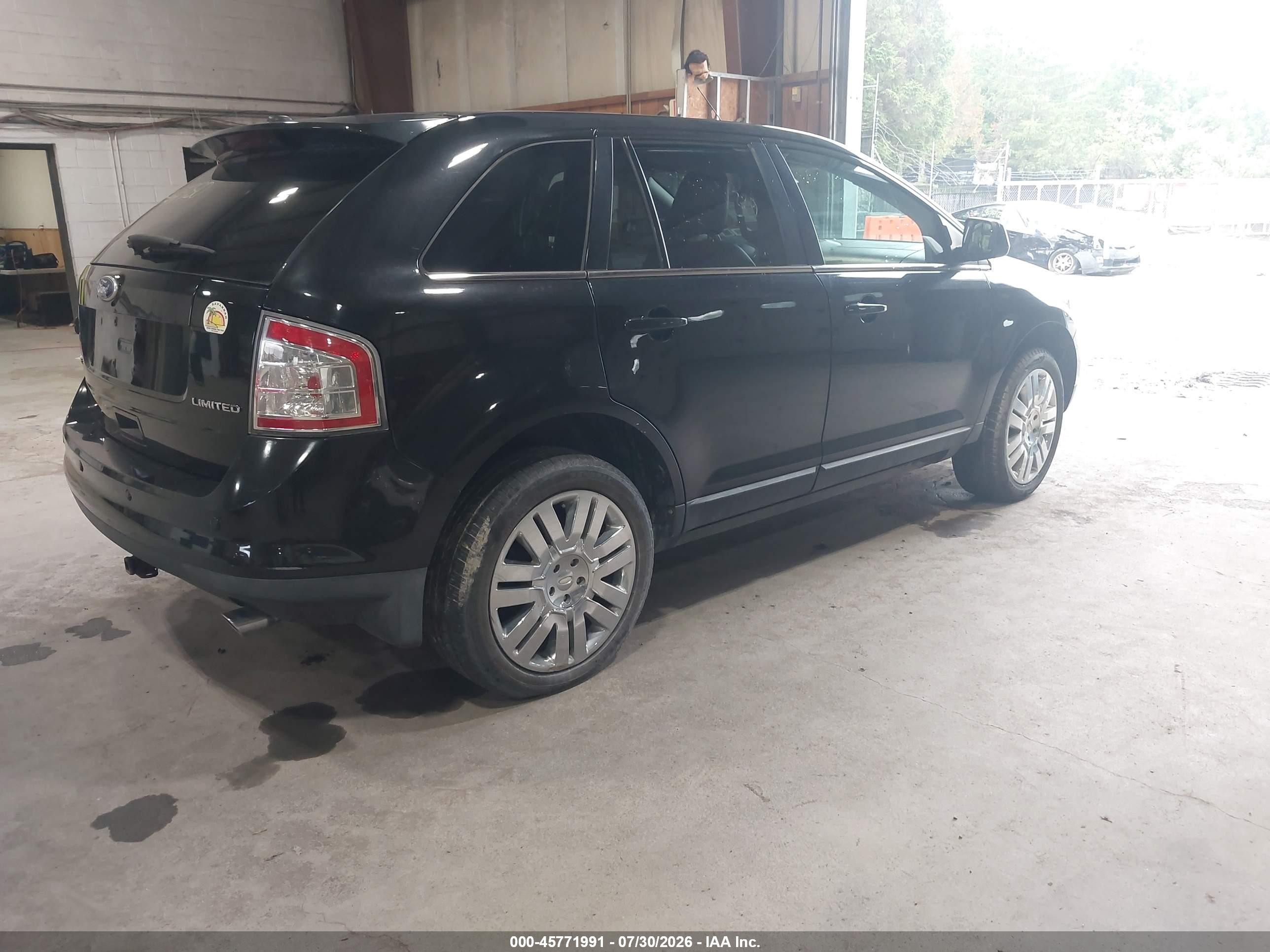 2010 Ford Edge Limited Черный vin: 2FMDK3KC6ABB19574