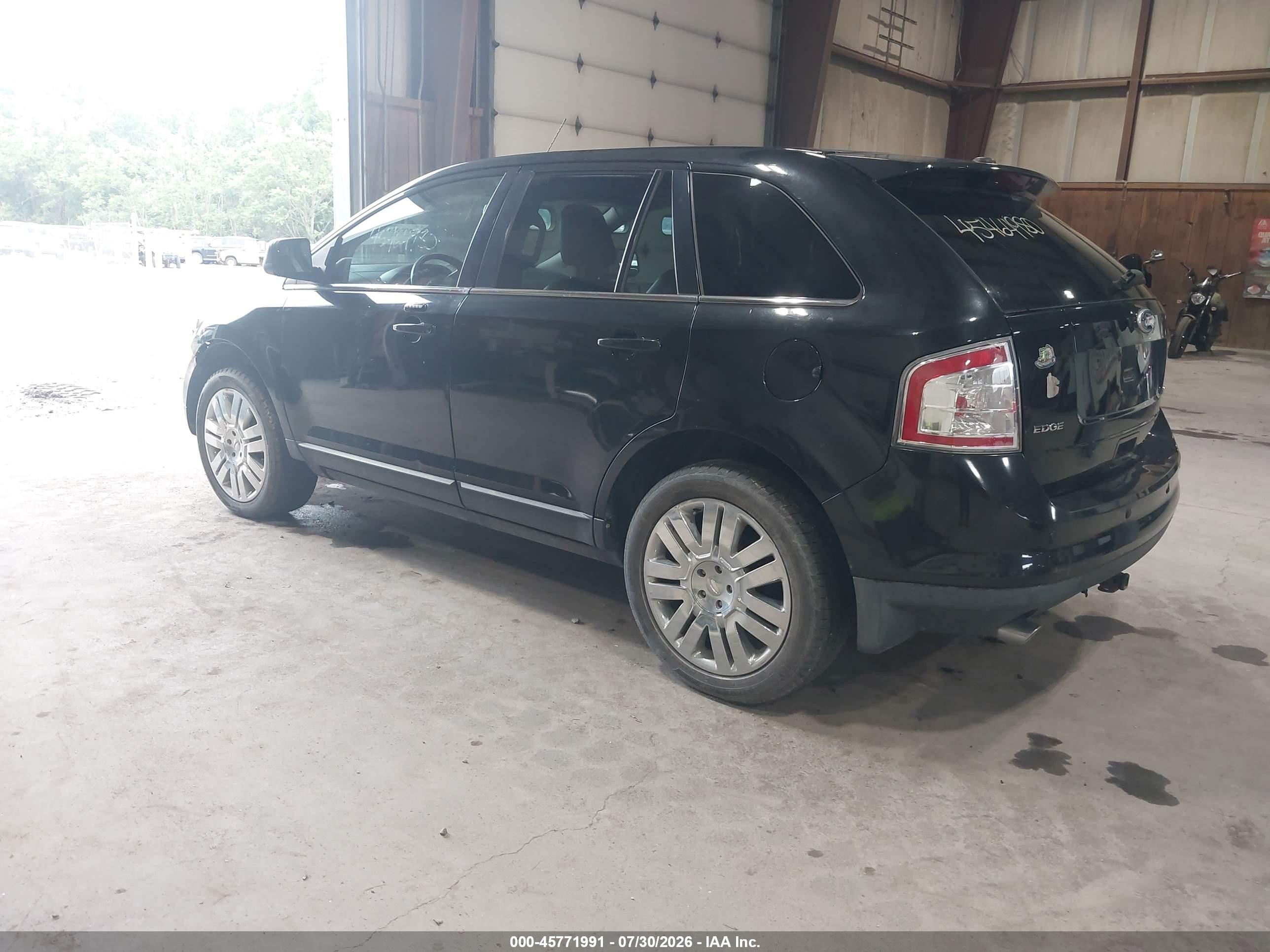 2010 Ford Edge Limited Черный vin: 2FMDK3KC6ABB19574