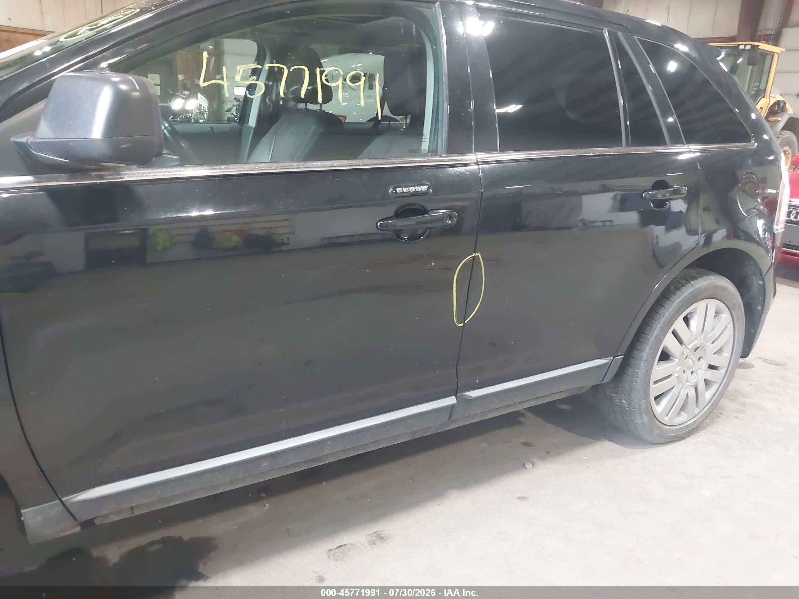 2010 Ford Edge Limited Черный vin: 2FMDK3KC6ABB19574