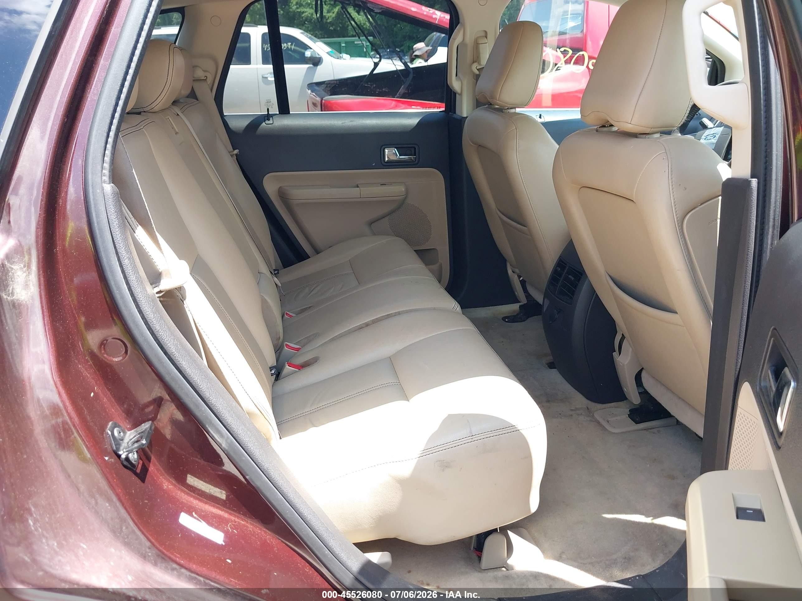 2010 Ford Edge Limited Коричневый vin: 2FMDK3KC6ABB38500