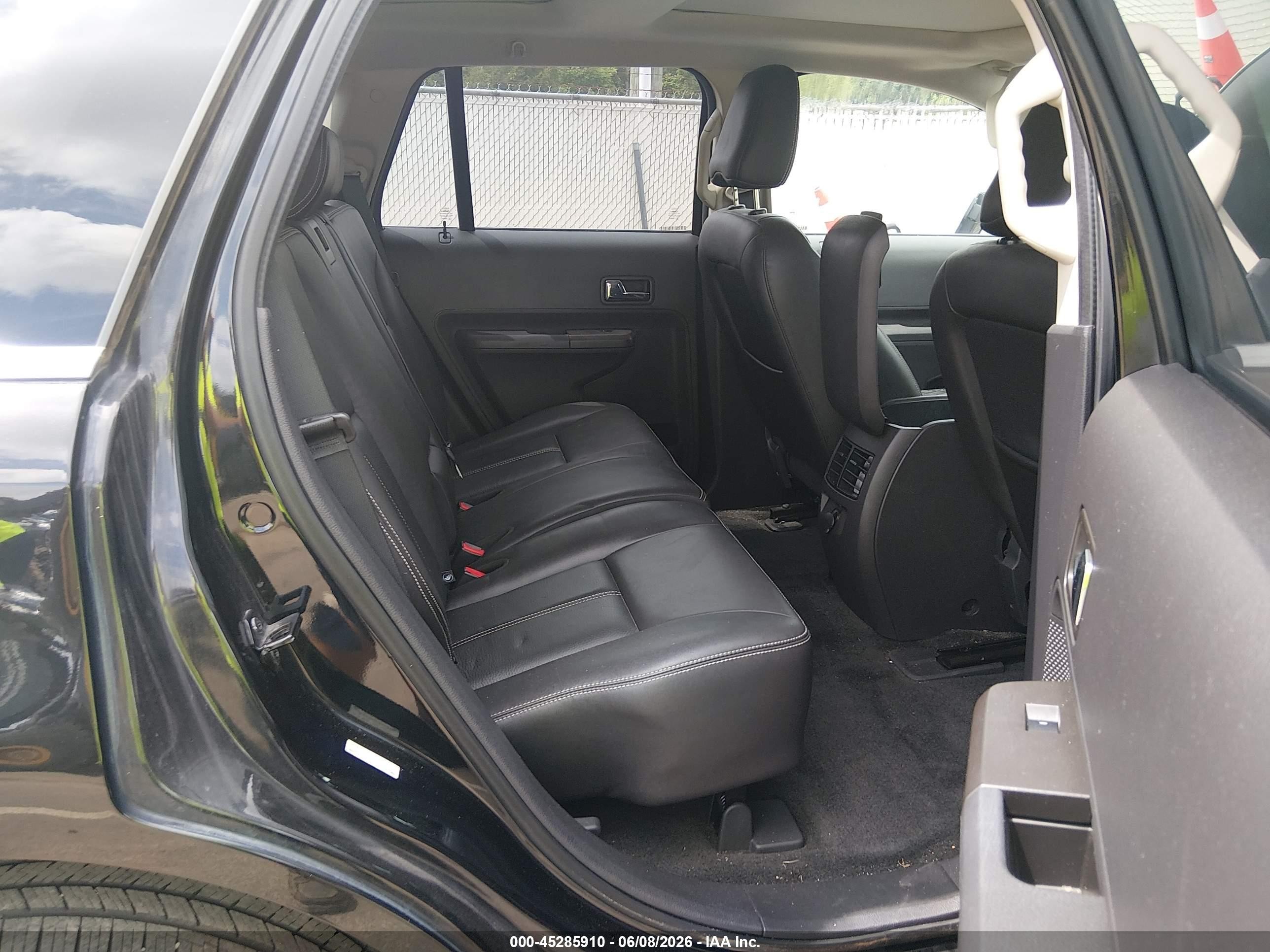 2010 Ford Edge Limited Black vin: 2FMDK3KC6ABB77216