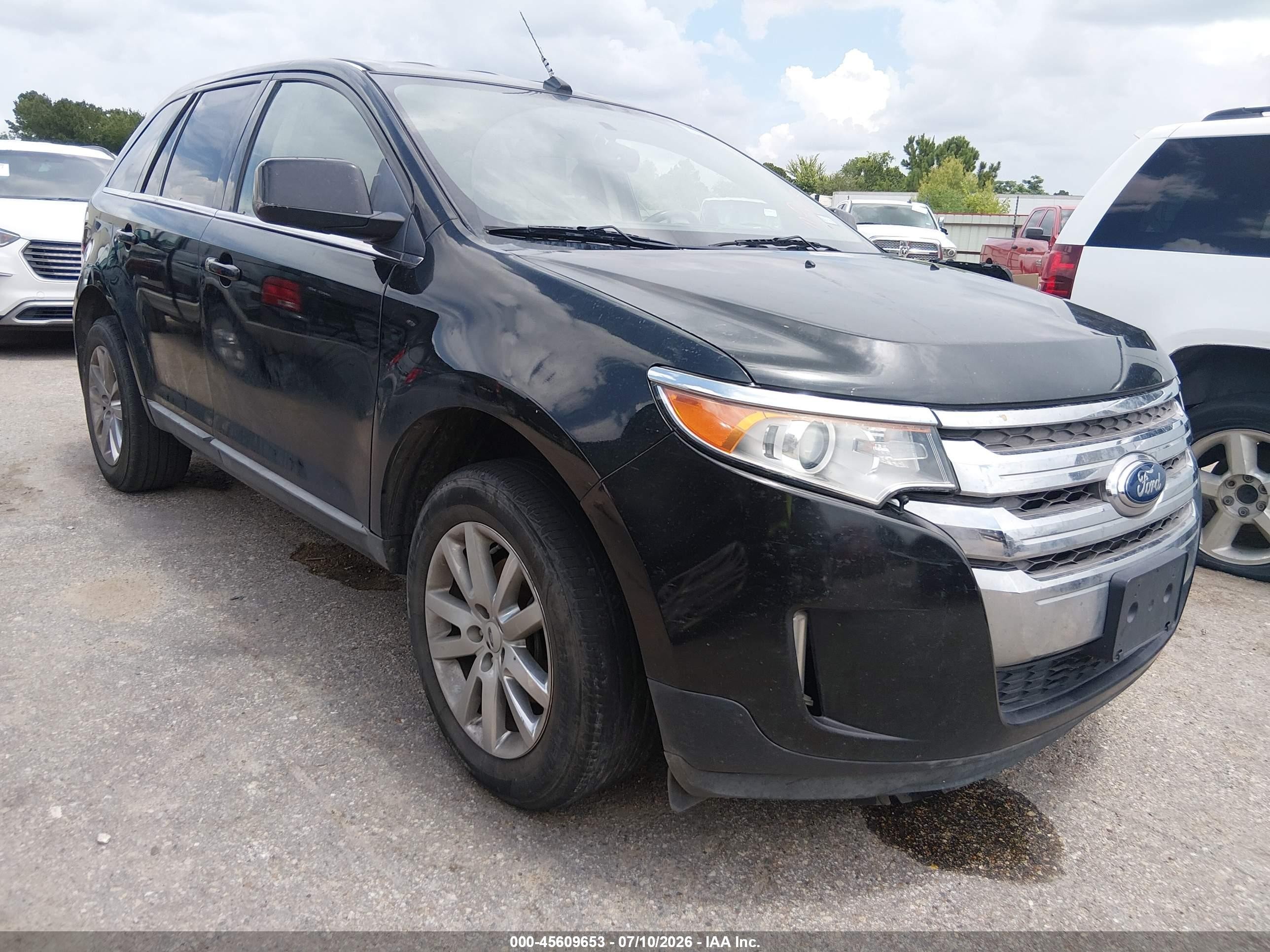 2011 Ford Edge Limited Black vin: 2FMDK3KC6BBA09173