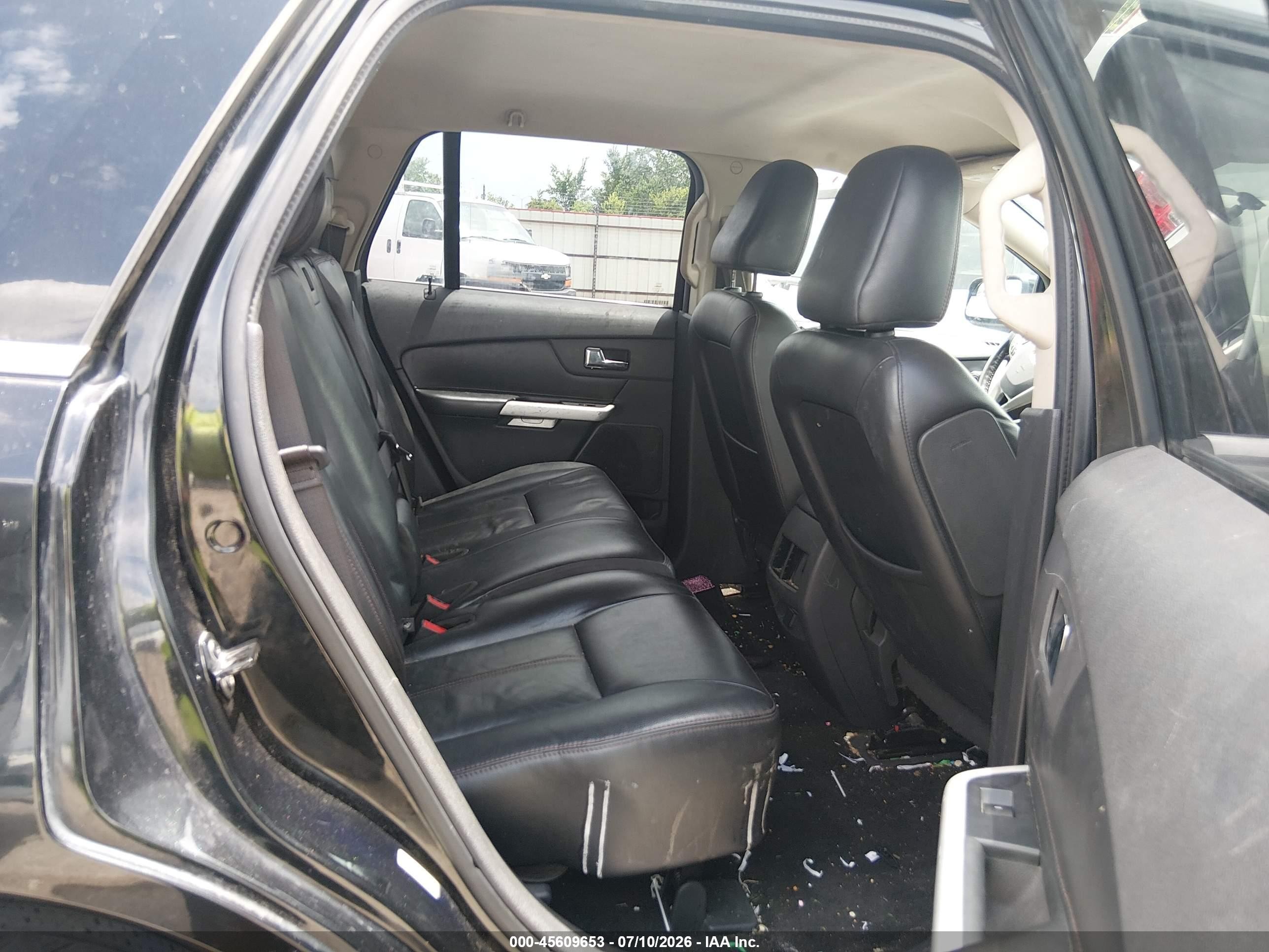 2011 Ford Edge Limited Черный vin: 2FMDK3KC6BBA09173