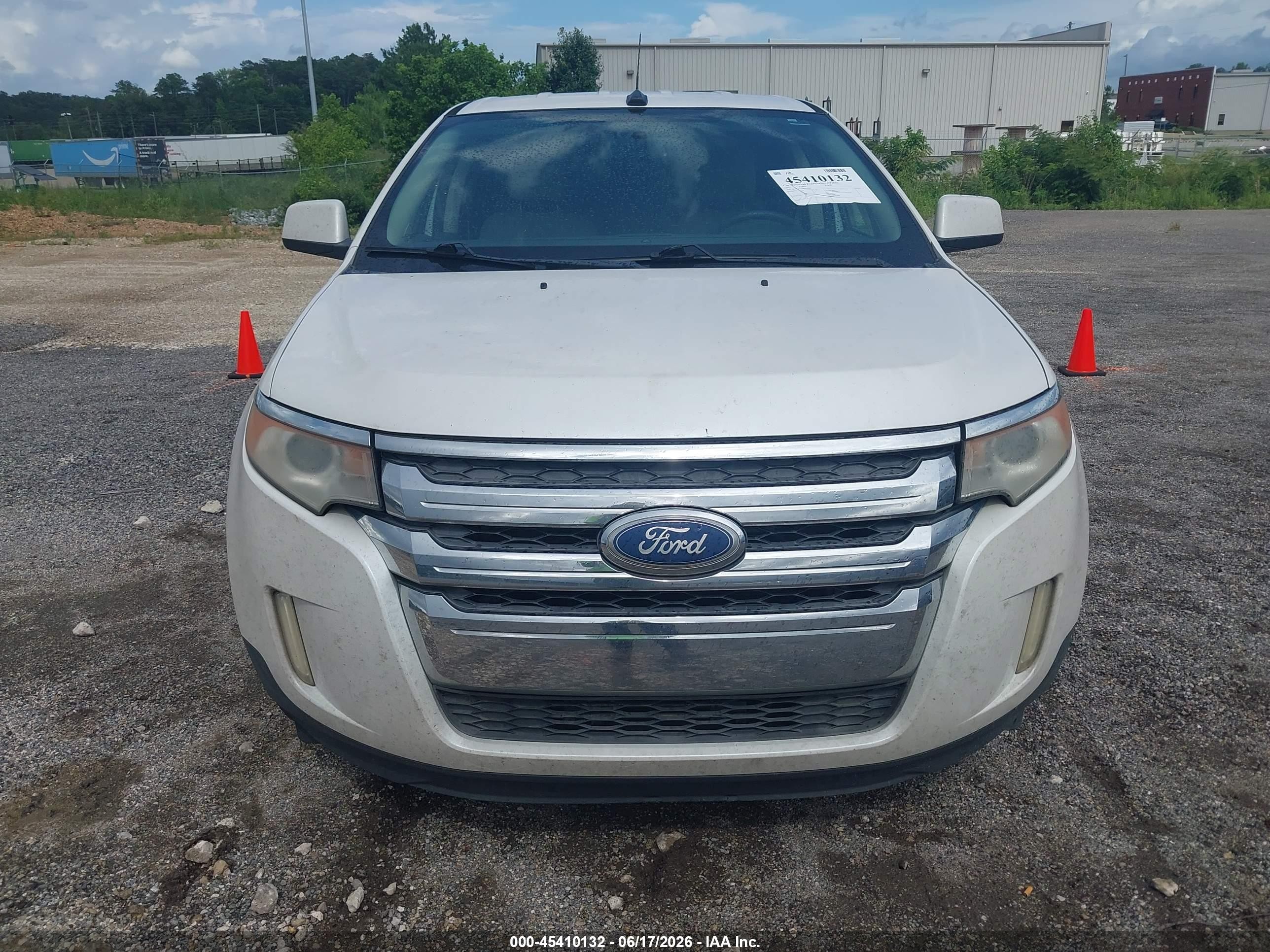 2011 Ford Edge Limited White vin: 2FMDK3KC6BBA39385