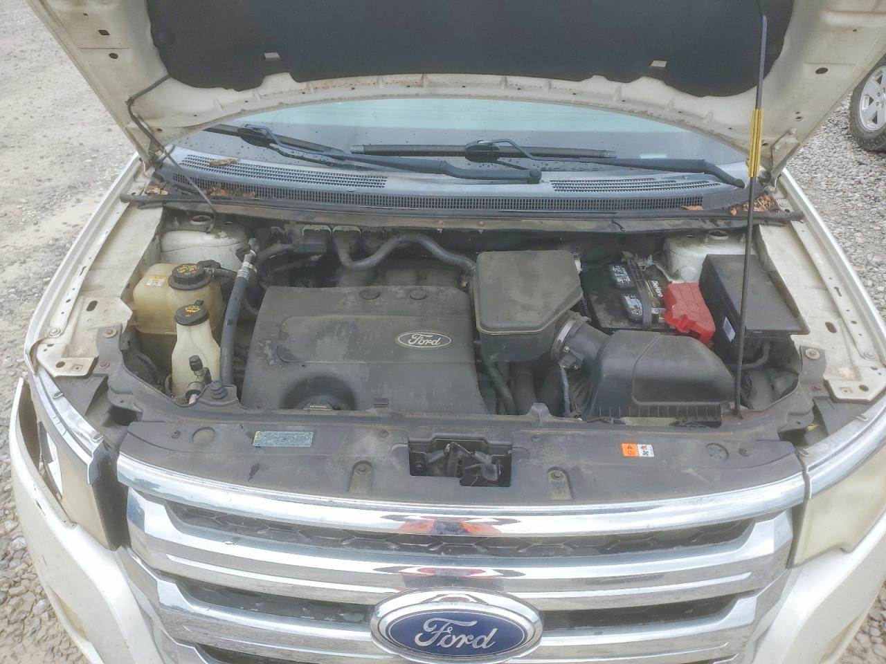 2011 Ford Edge Limited White vin: 2FMDK3KC6BBA41105
