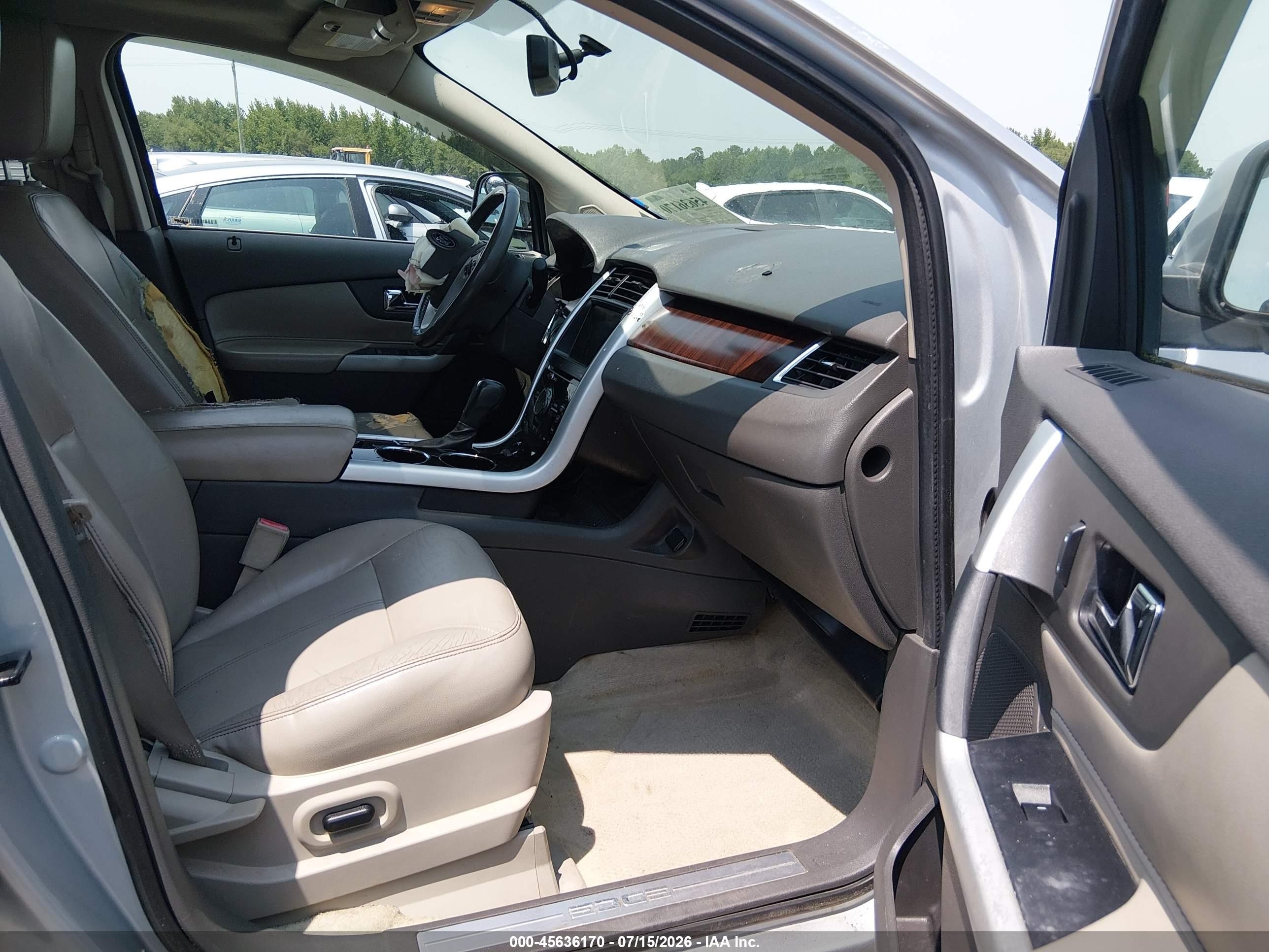 2011 Ford Edge Limited Silver vin: 2FMDK3KC6BBA49429