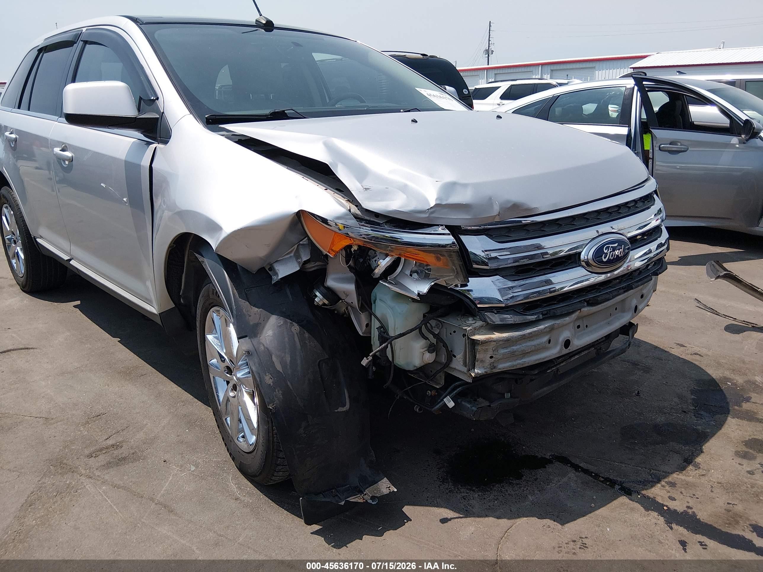 2011 Ford Edge Limited Silver vin: 2FMDK3KC6BBA49429