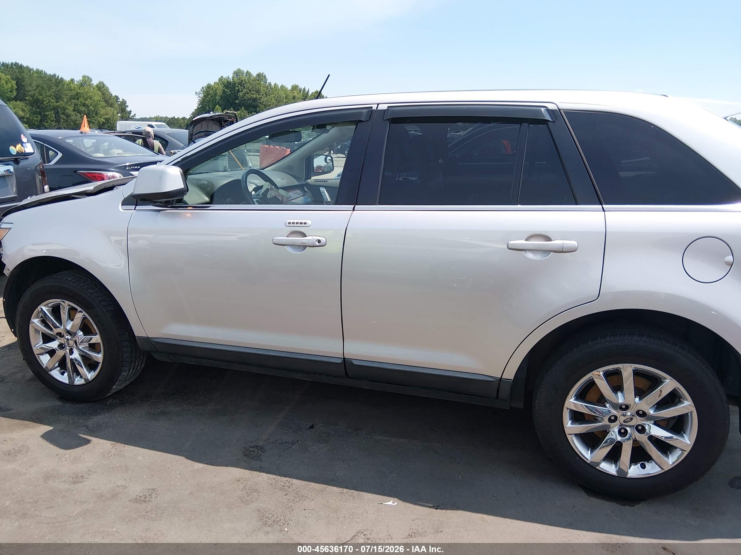 2011 Ford Edge Limited Silver vin: 2FMDK3KC6BBA49429