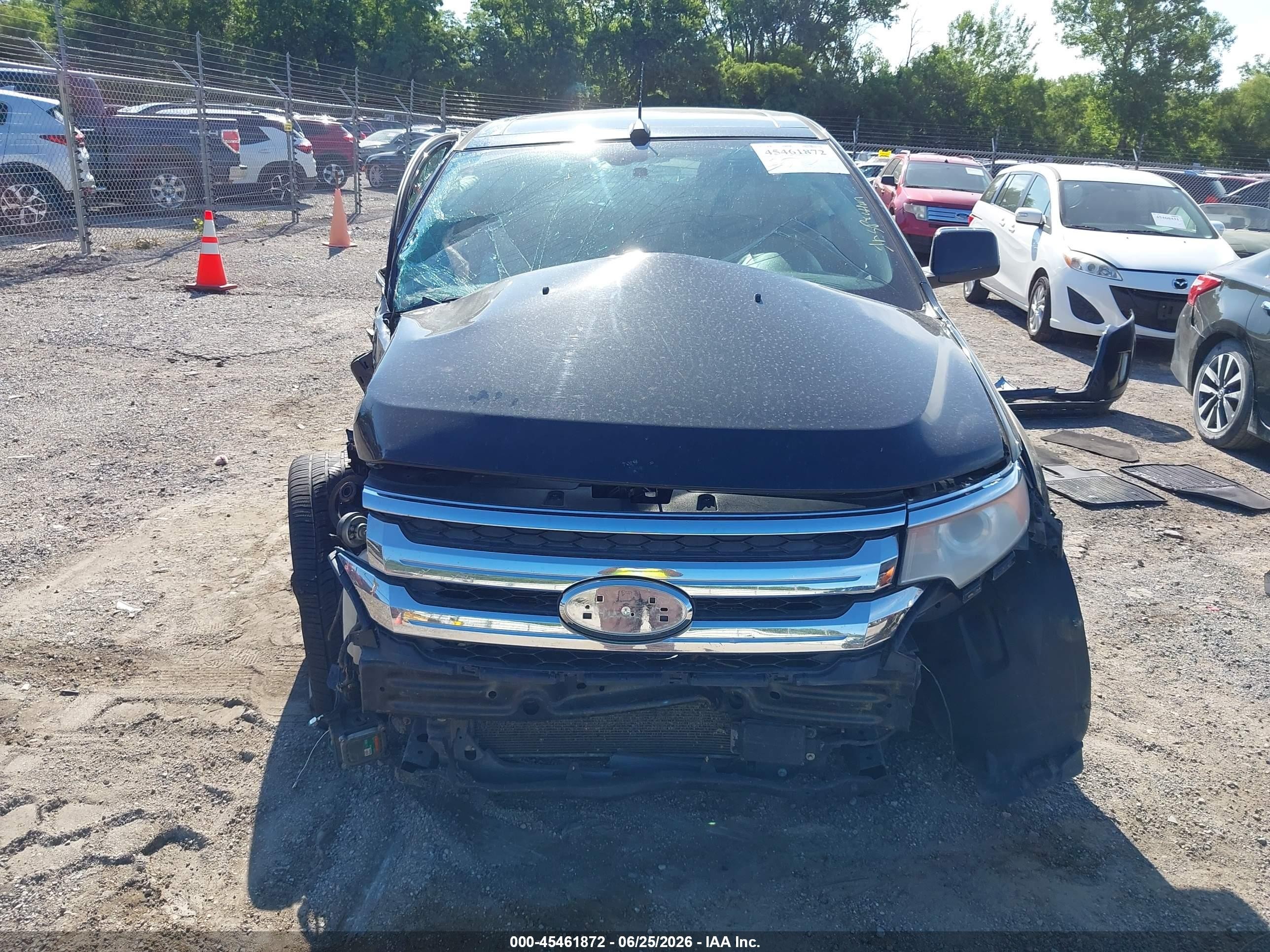 2011 Ford Edge Limited Black vin: 2FMDK3KC6BBA52802