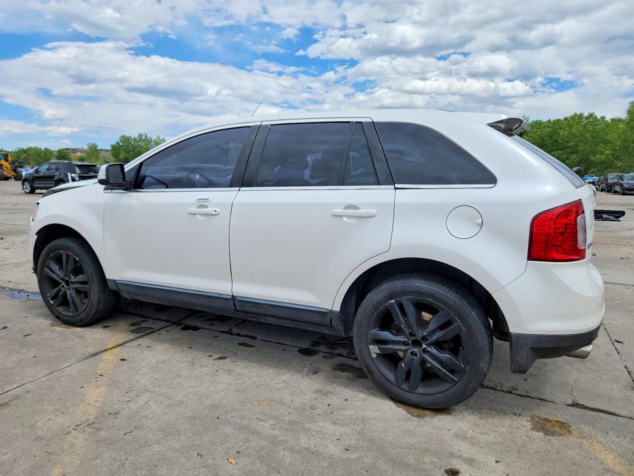2011 Ford Edge Limited White vin: 2FMDK3KC6BBA61466