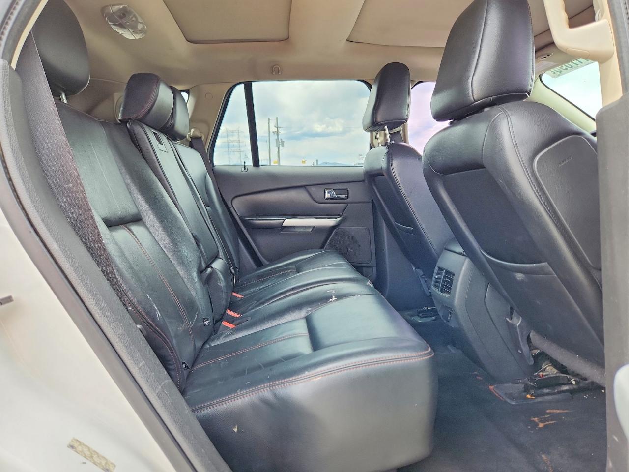 2011 Ford Edge Limited White vin: 2FMDK3KC6BBA61466