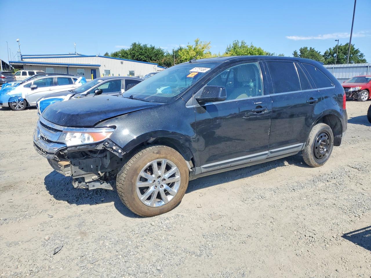 2011 Ford Edge Limited Black vin: 2FMDK3KC6BBA76744