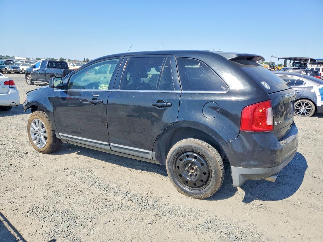 2011 Ford Edge Limited Black vin: 2FMDK3KC6BBA76744