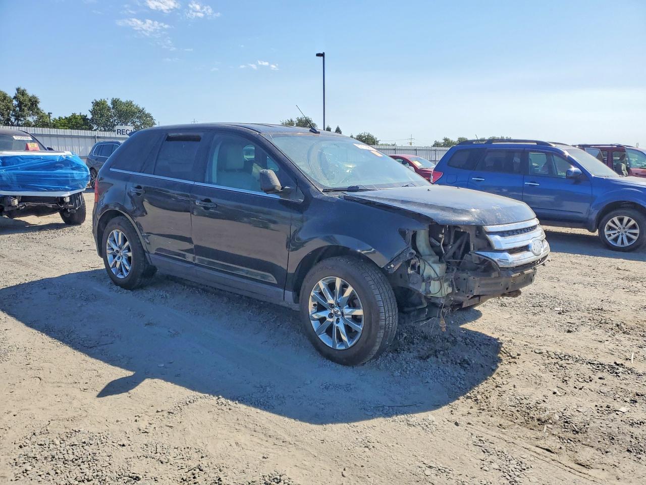 2011 Ford Edge Limited Black vin: 2FMDK3KC6BBA76744