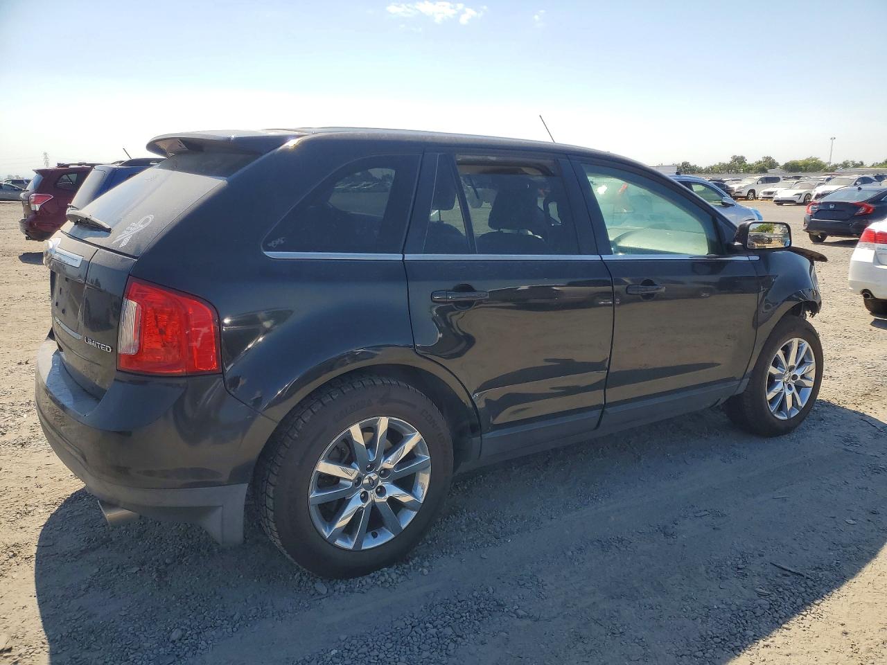 2011 Ford Edge Limited Black vin: 2FMDK3KC6BBA76744