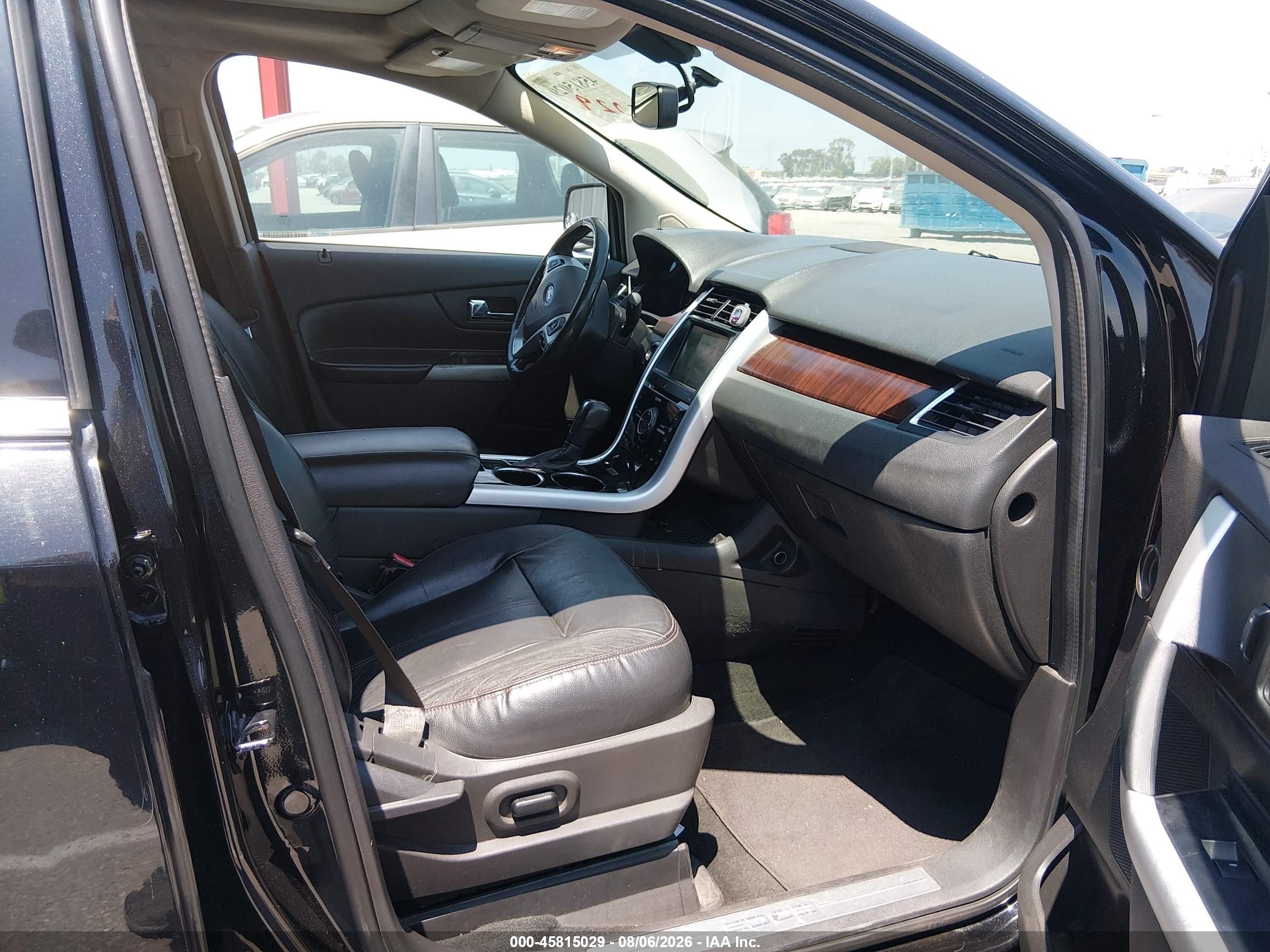2011 Ford Edge Limited Black vin: 2FMDK3KC6BBA81331