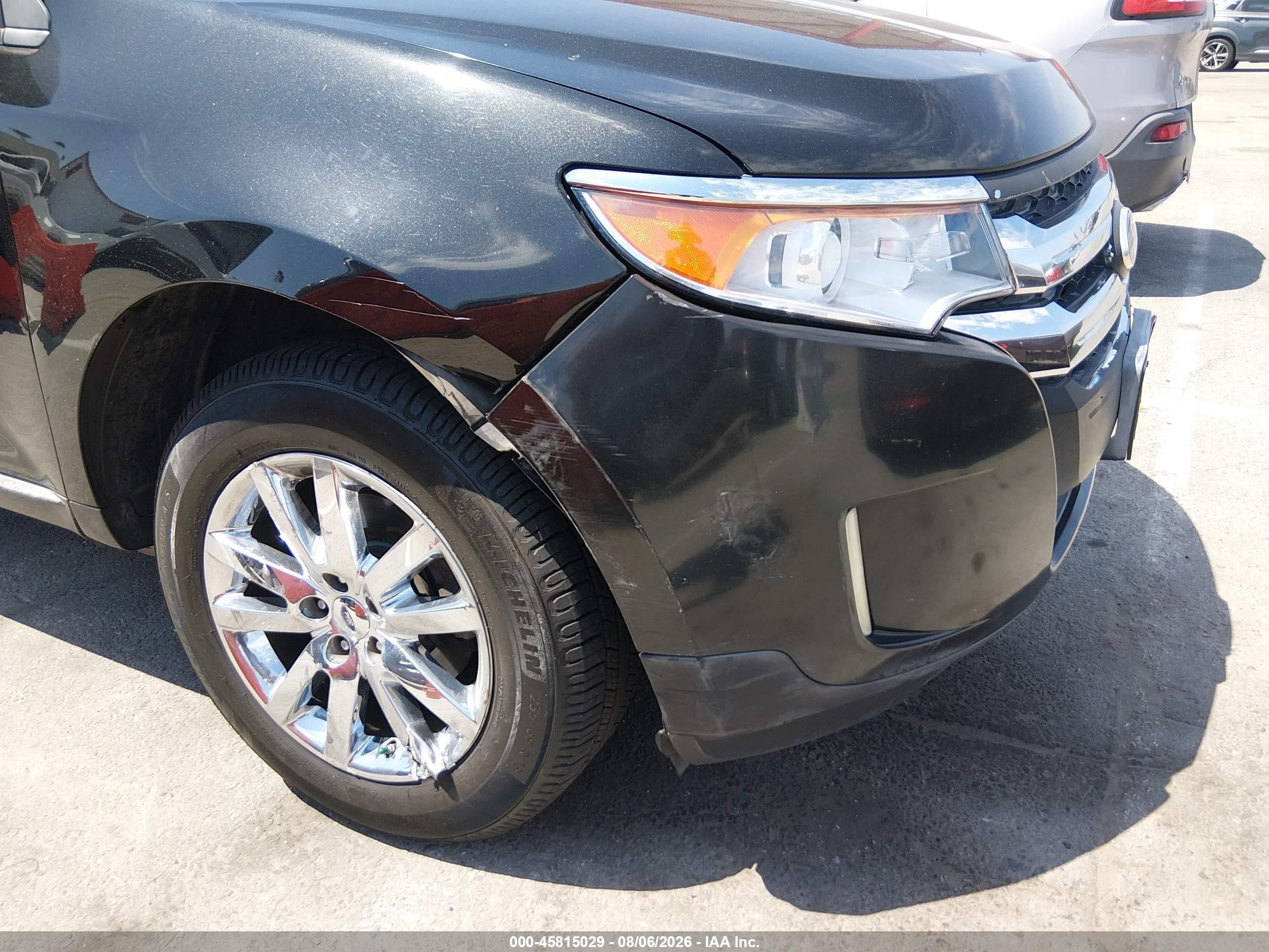 2011 Ford Edge Limited Black vin: 2FMDK3KC6BBA81331