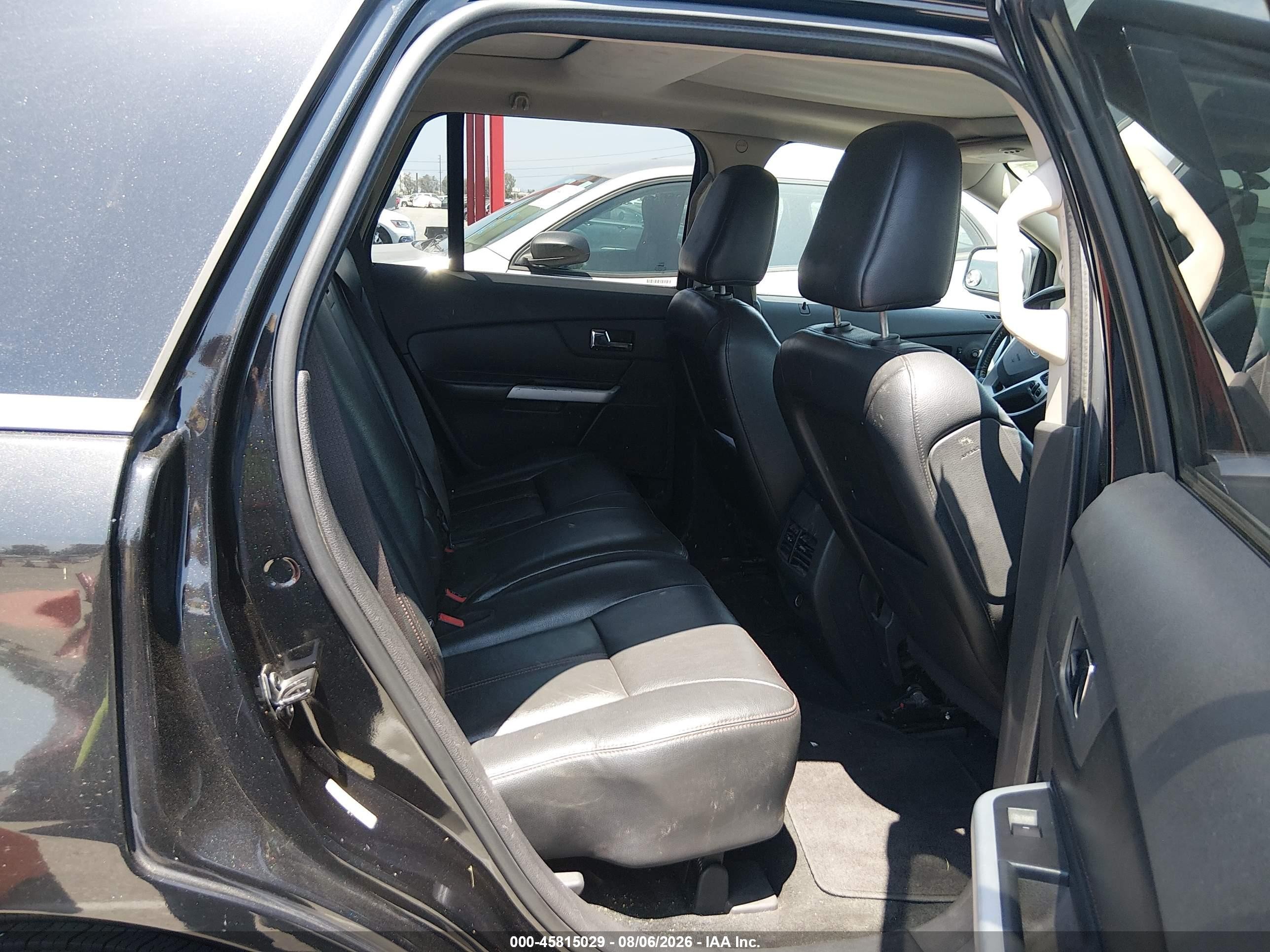 2011 Ford Edge Limited Black vin: 2FMDK3KC6BBA81331