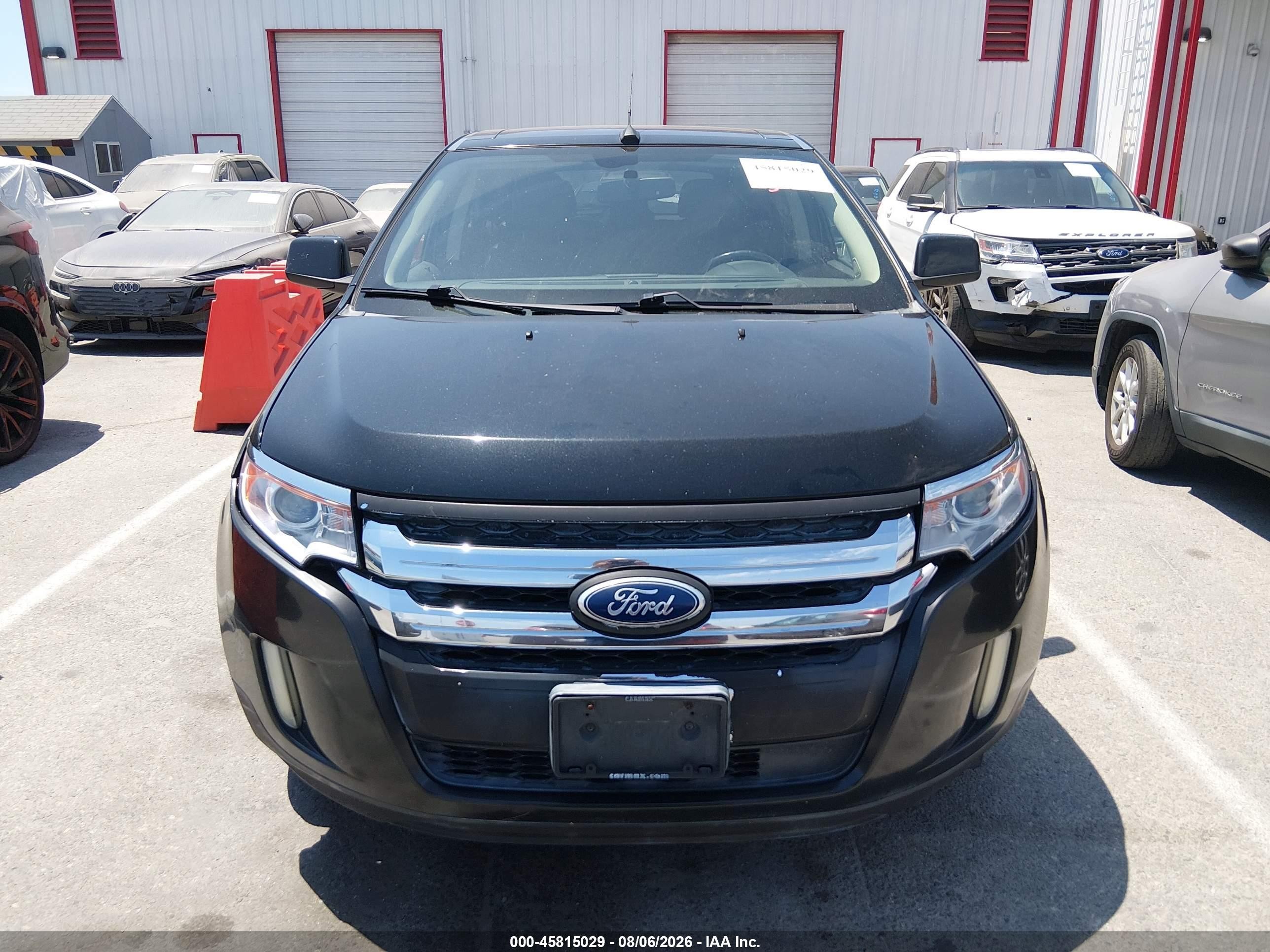 2011 Ford Edge Limited Black vin: 2FMDK3KC6BBA81331