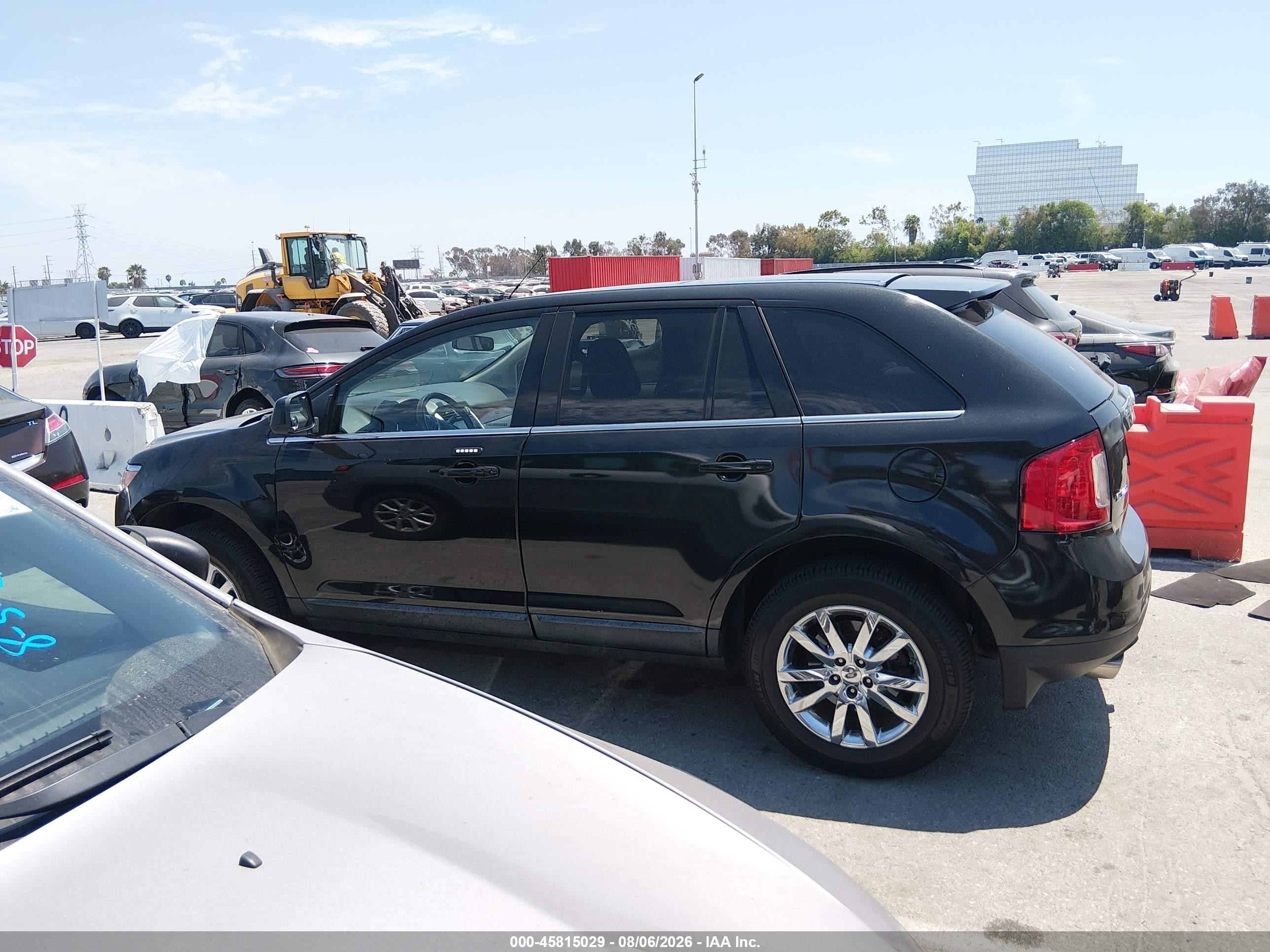2011 Ford Edge Limited Black vin: 2FMDK3KC6BBA81331