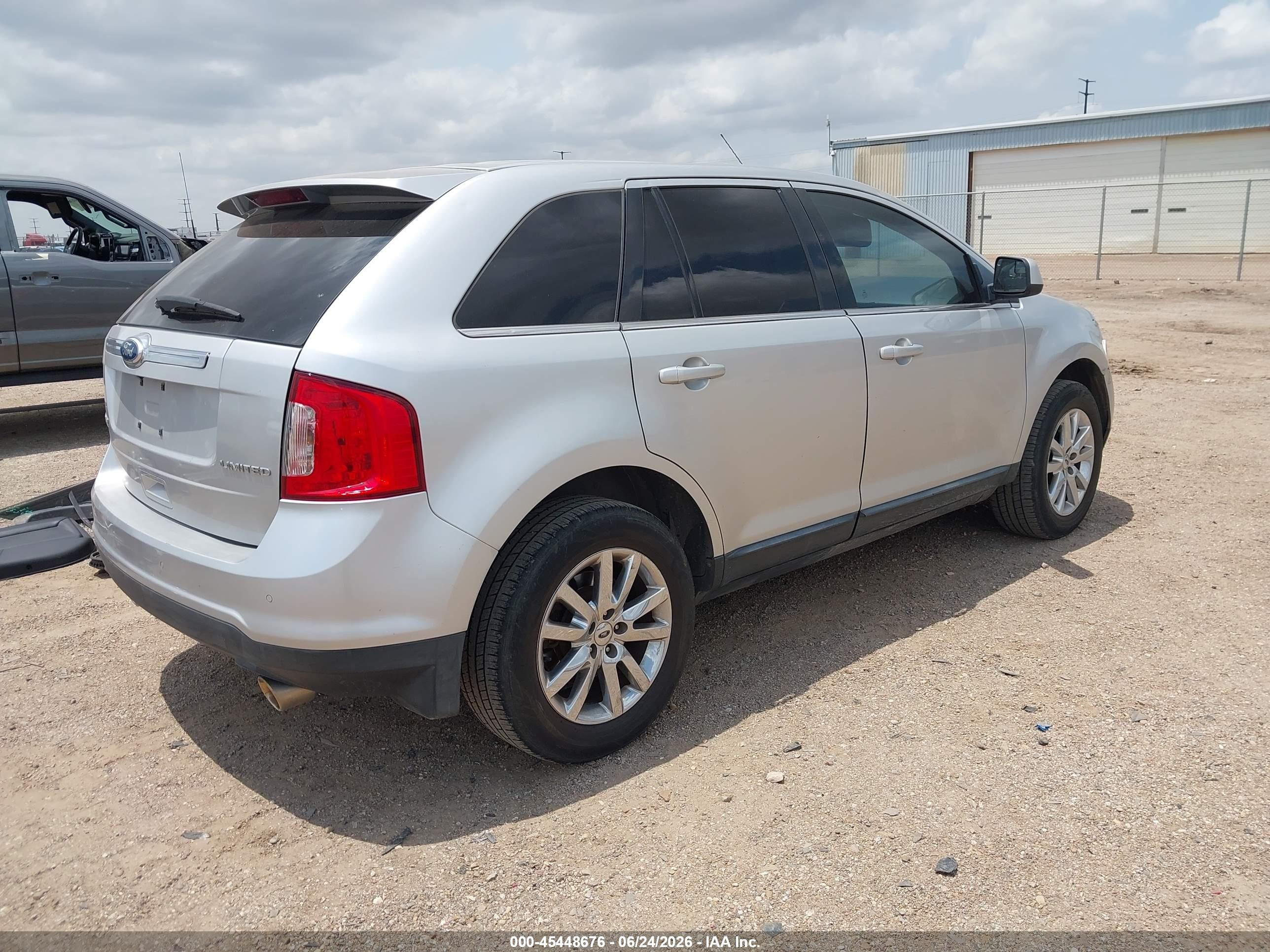 2011 Ford Edge Limited Silver vin: 2FMDK3KC6BBA81491