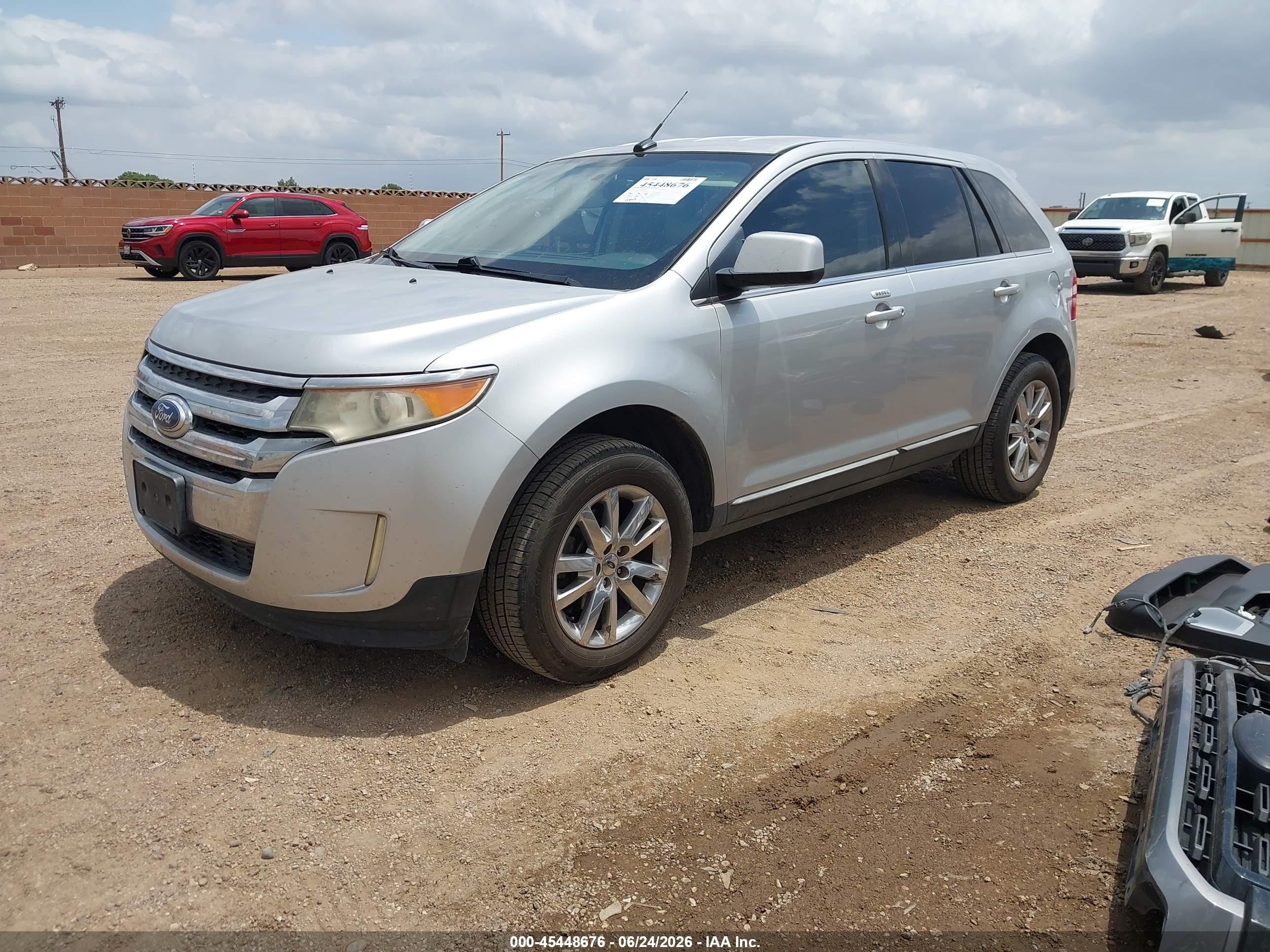 2011 Ford Edge Limited Silver vin: 2FMDK3KC6BBA81491