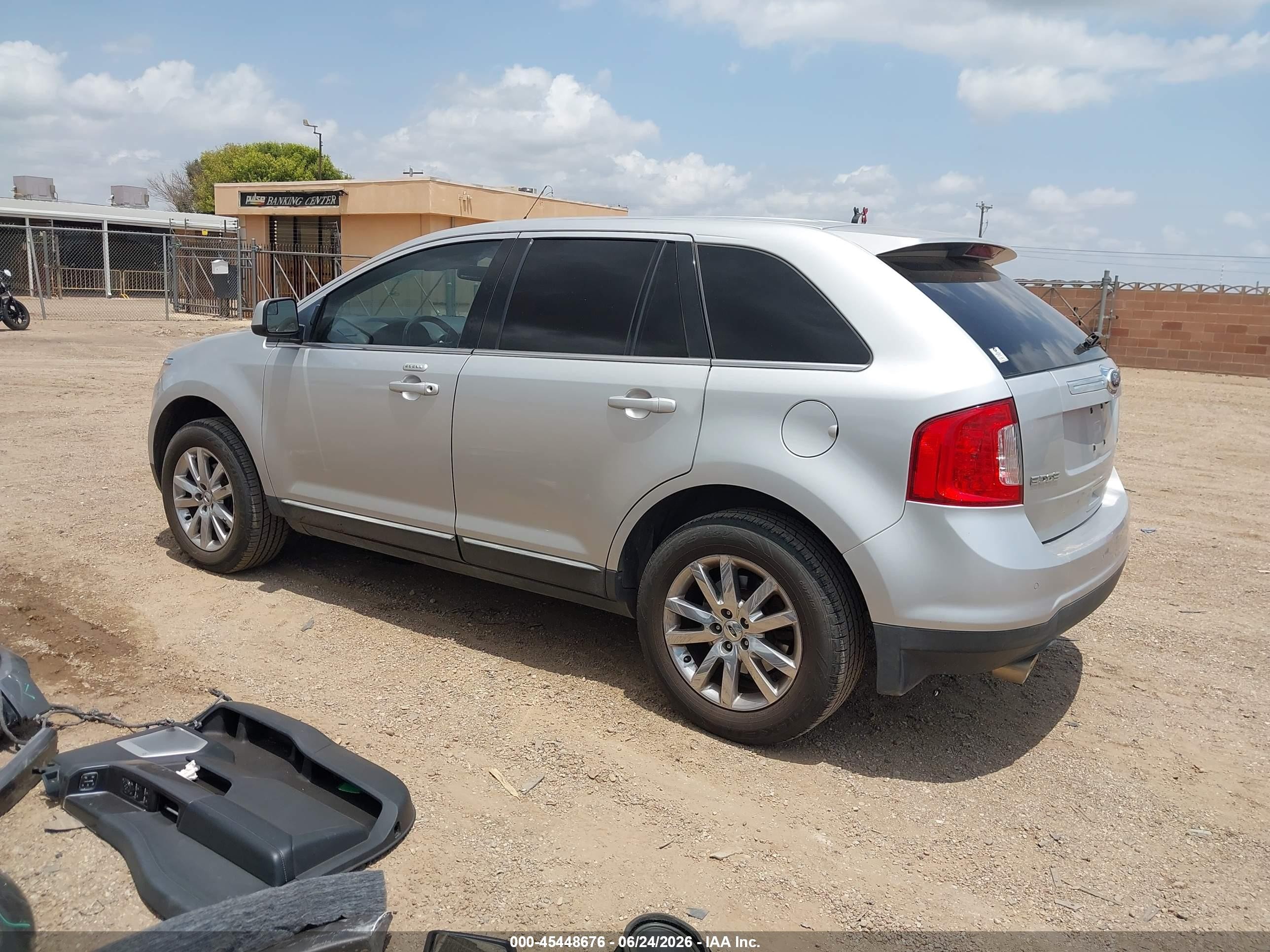 2011 Ford Edge Limited Silver vin: 2FMDK3KC6BBA81491