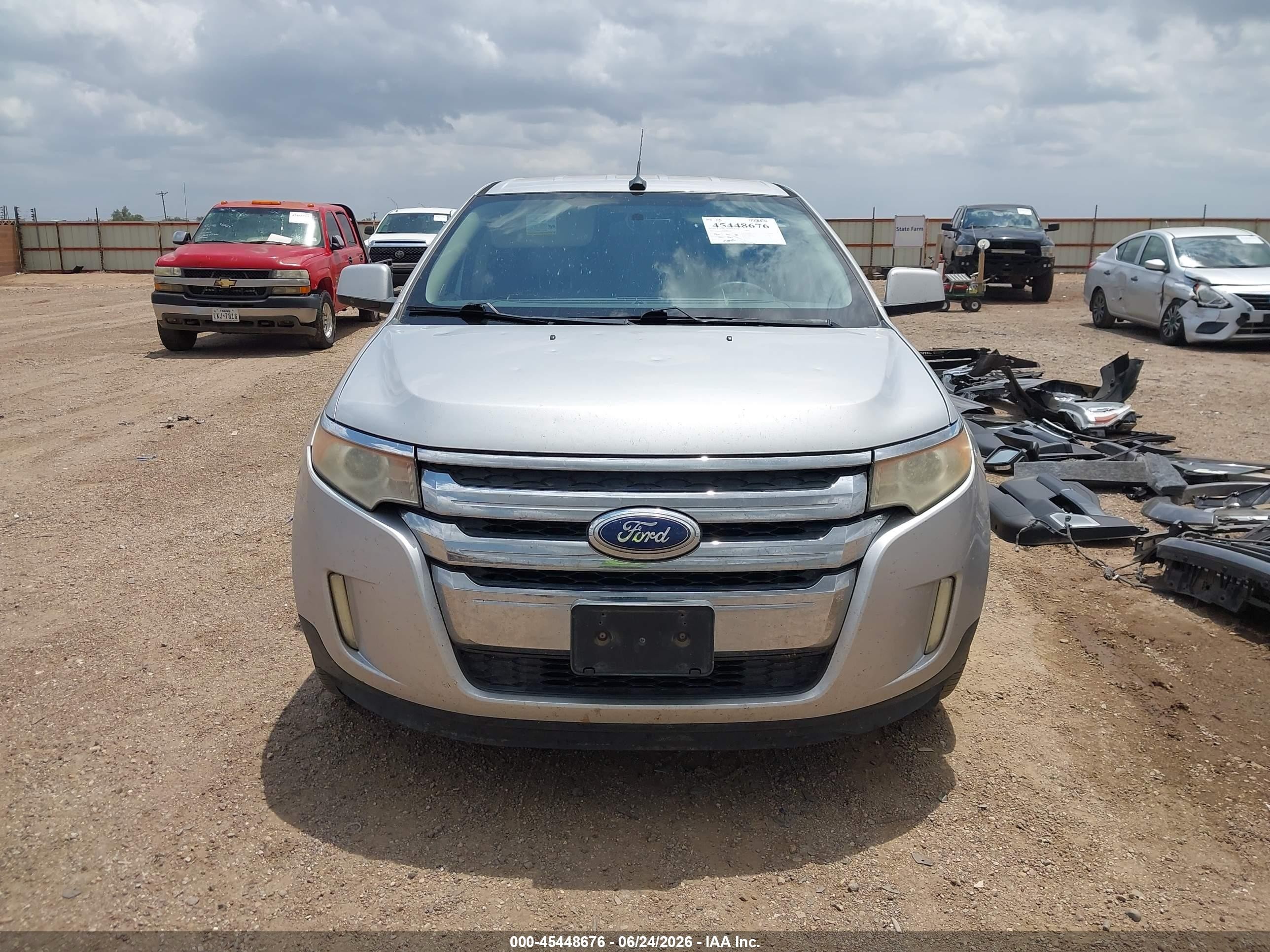 2011 Ford Edge Limited Silver vin: 2FMDK3KC6BBA81491