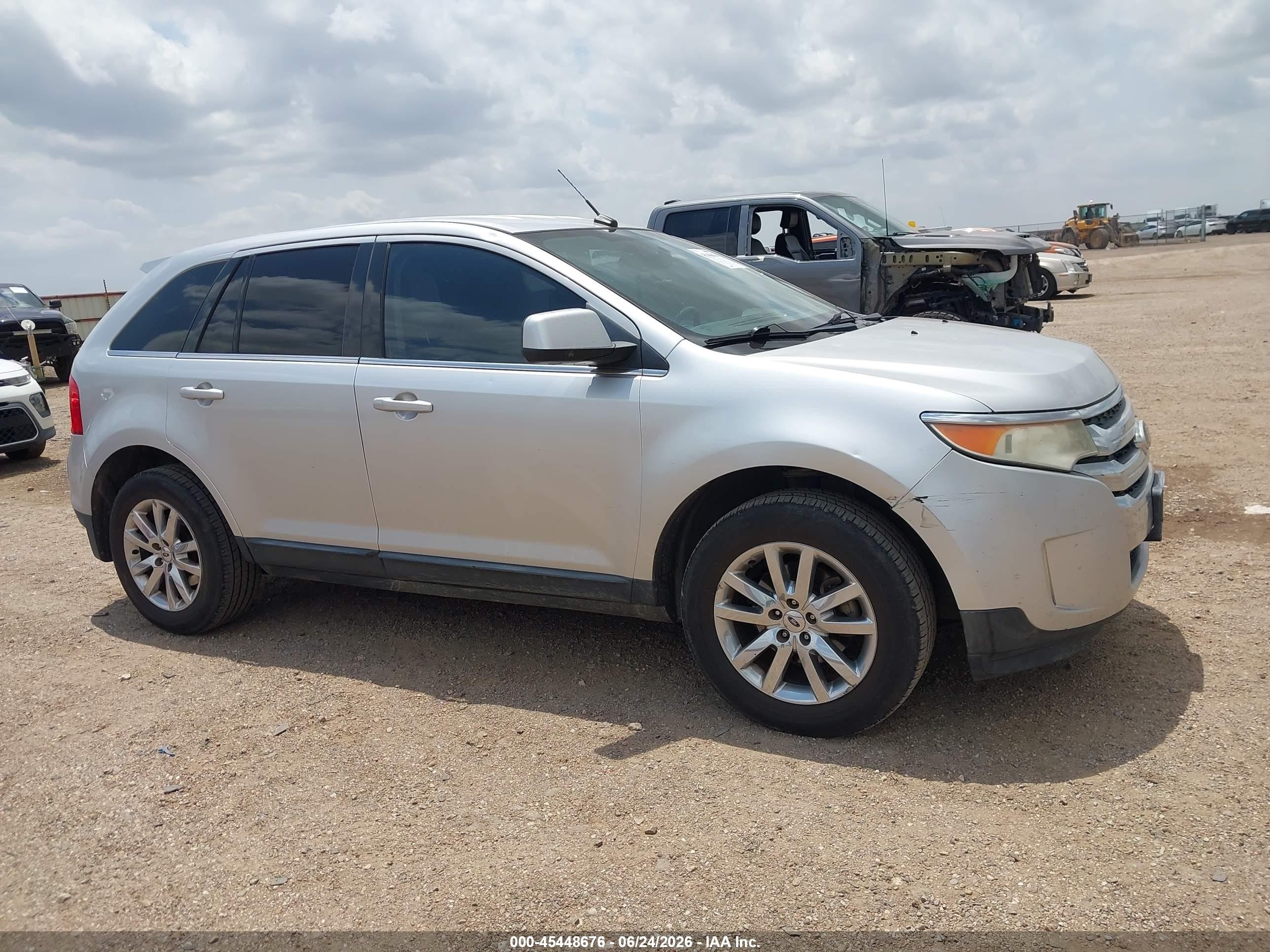 2011 Ford Edge Limited Silver vin: 2FMDK3KC6BBA81491