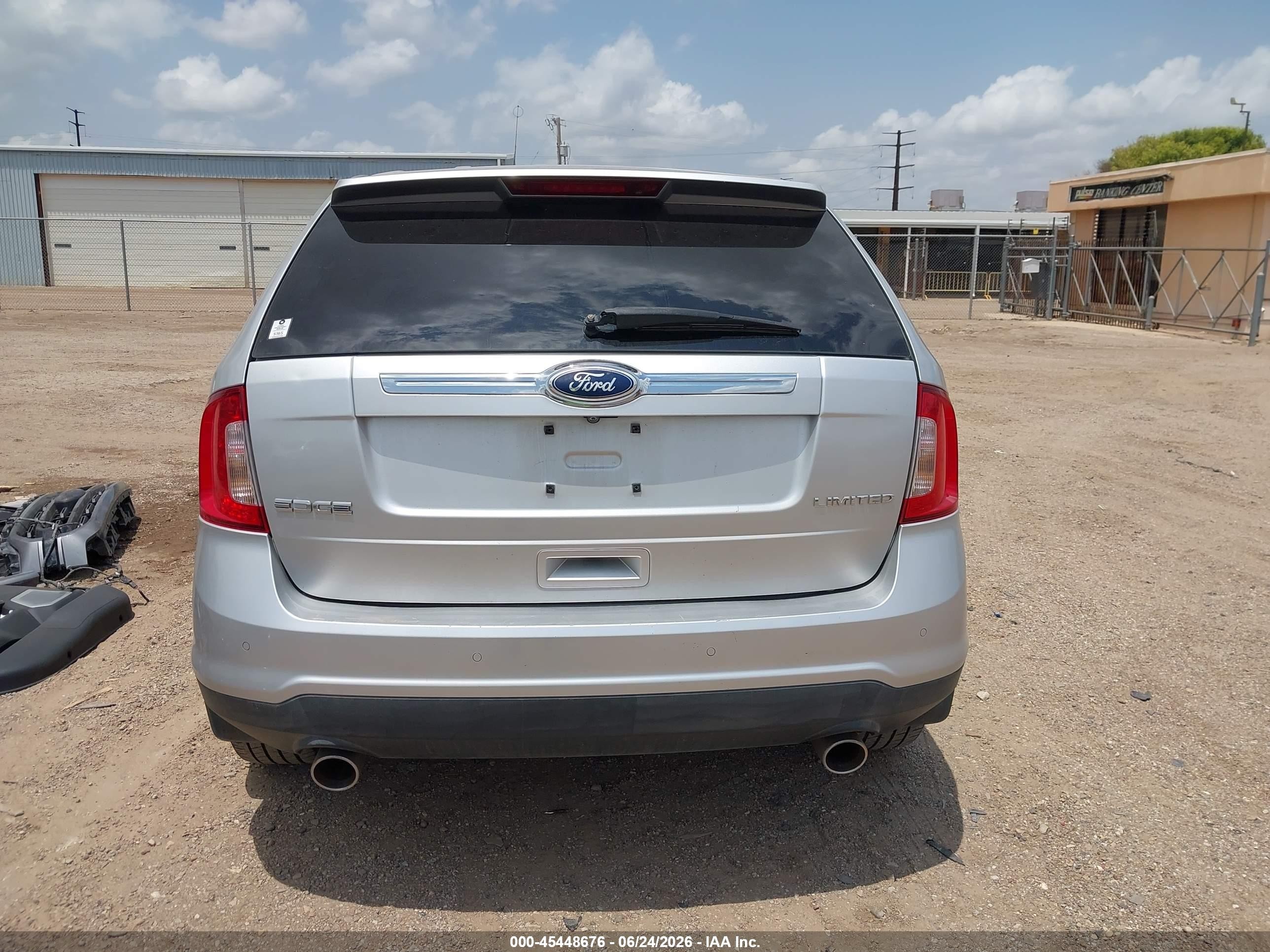 2011 Ford Edge Limited Silver vin: 2FMDK3KC6BBA81491