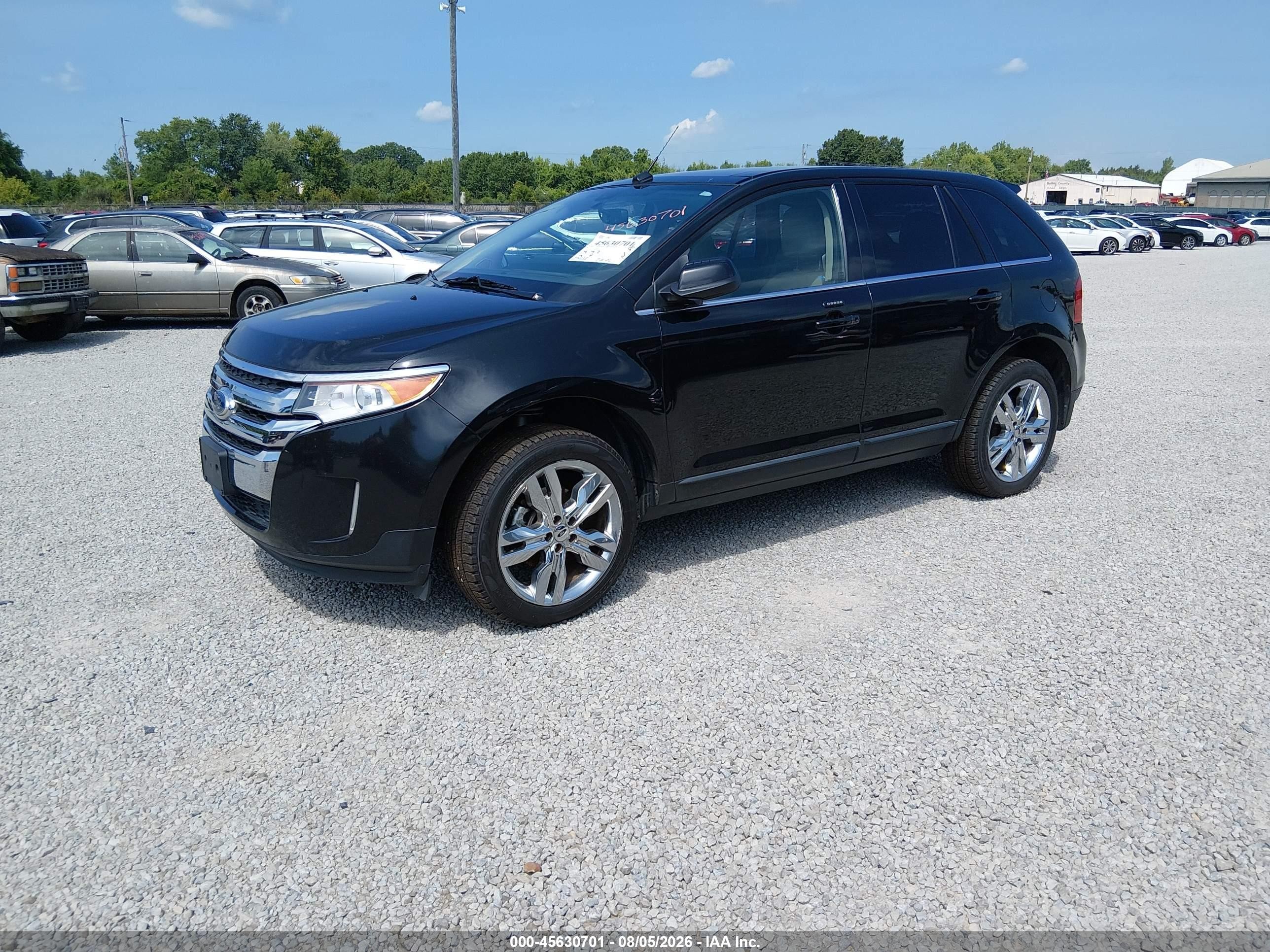 2011 Ford Edge Limited Black vin: 2FMDK3KC6BBA99473