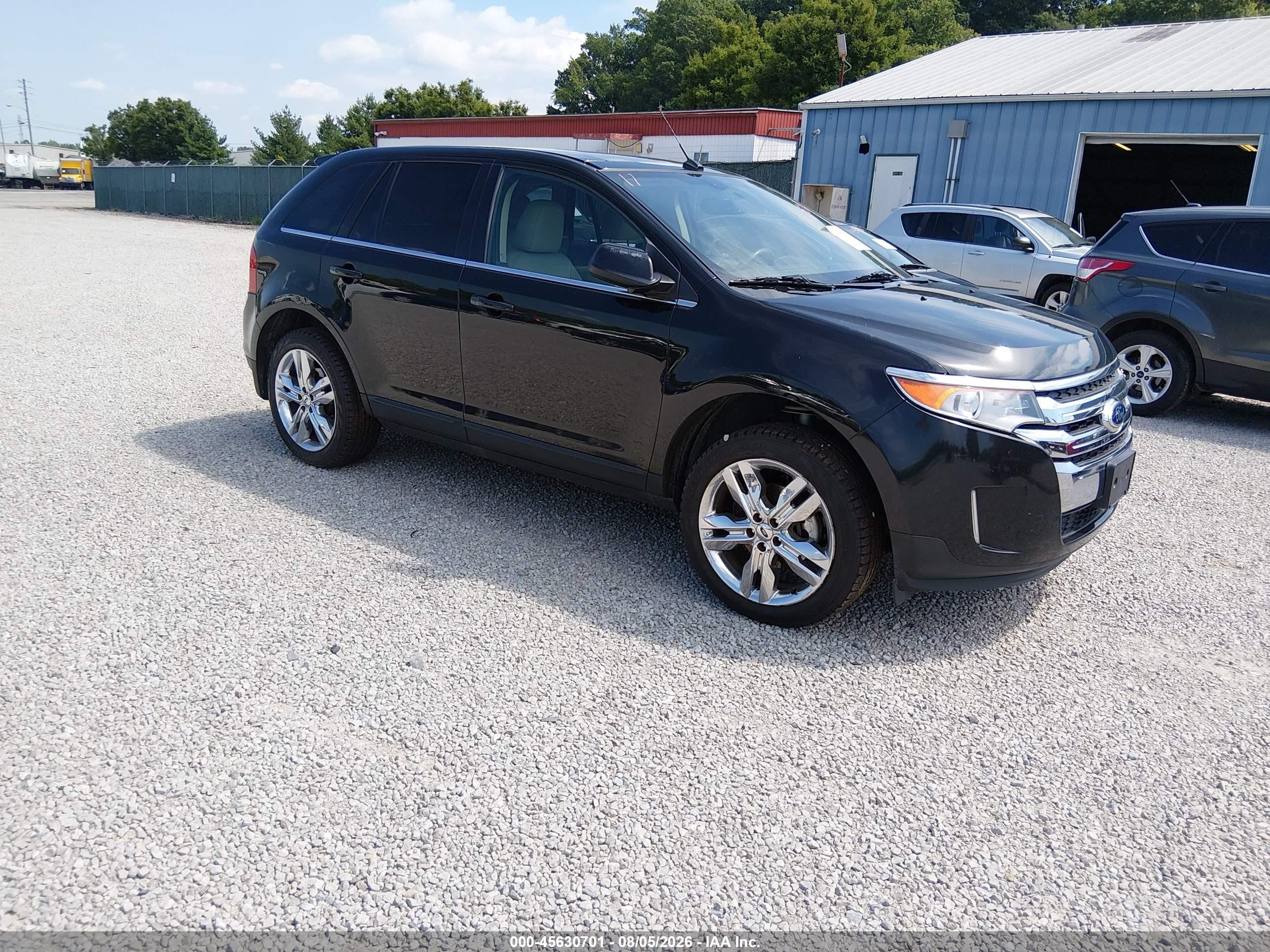 2011 Ford Edge Limited Black vin: 2FMDK3KC6BBA99473