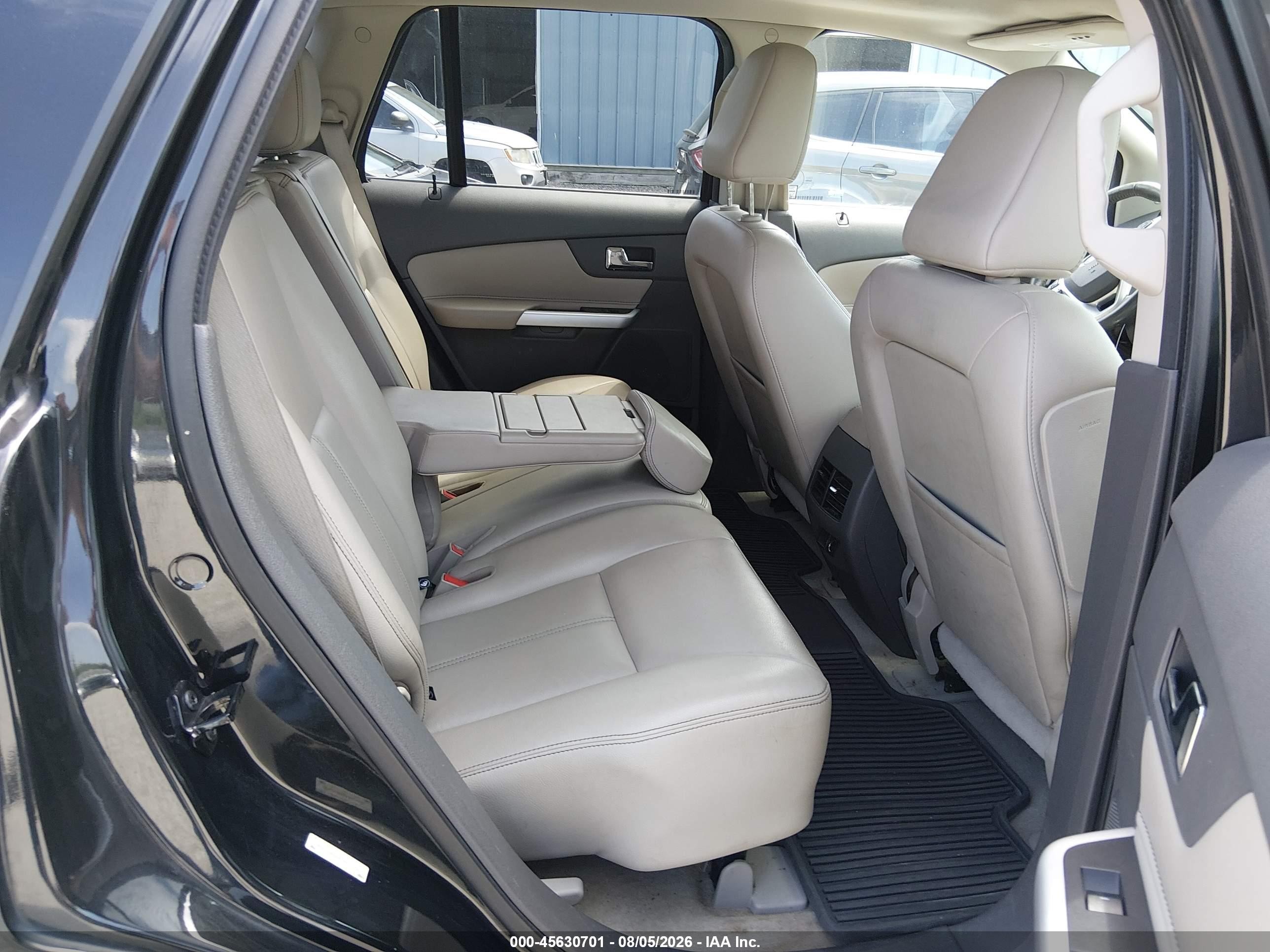 2011 Ford Edge Limited Black vin: 2FMDK3KC6BBA99473