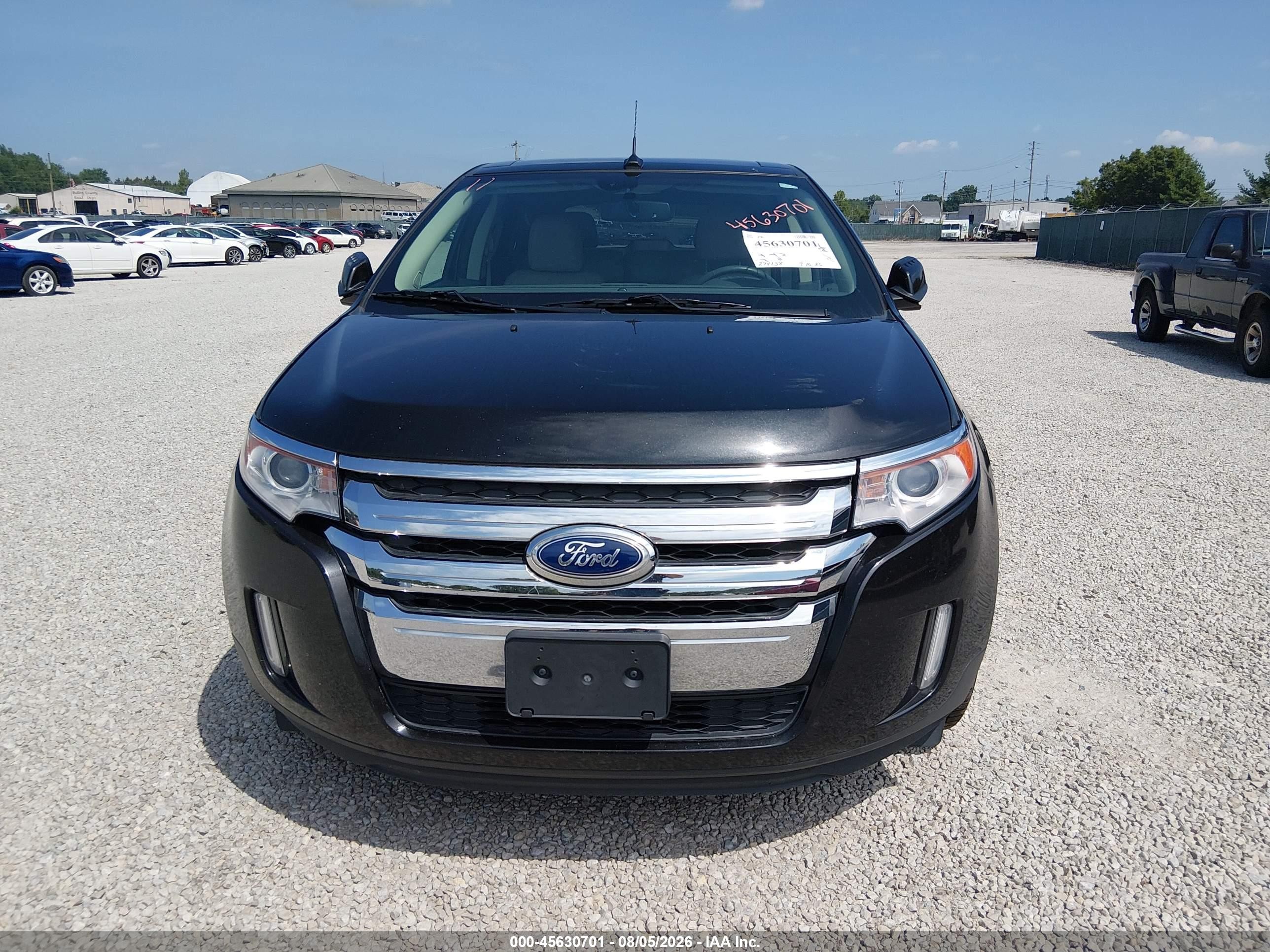 2011 Ford Edge Limited Black vin: 2FMDK3KC6BBA99473