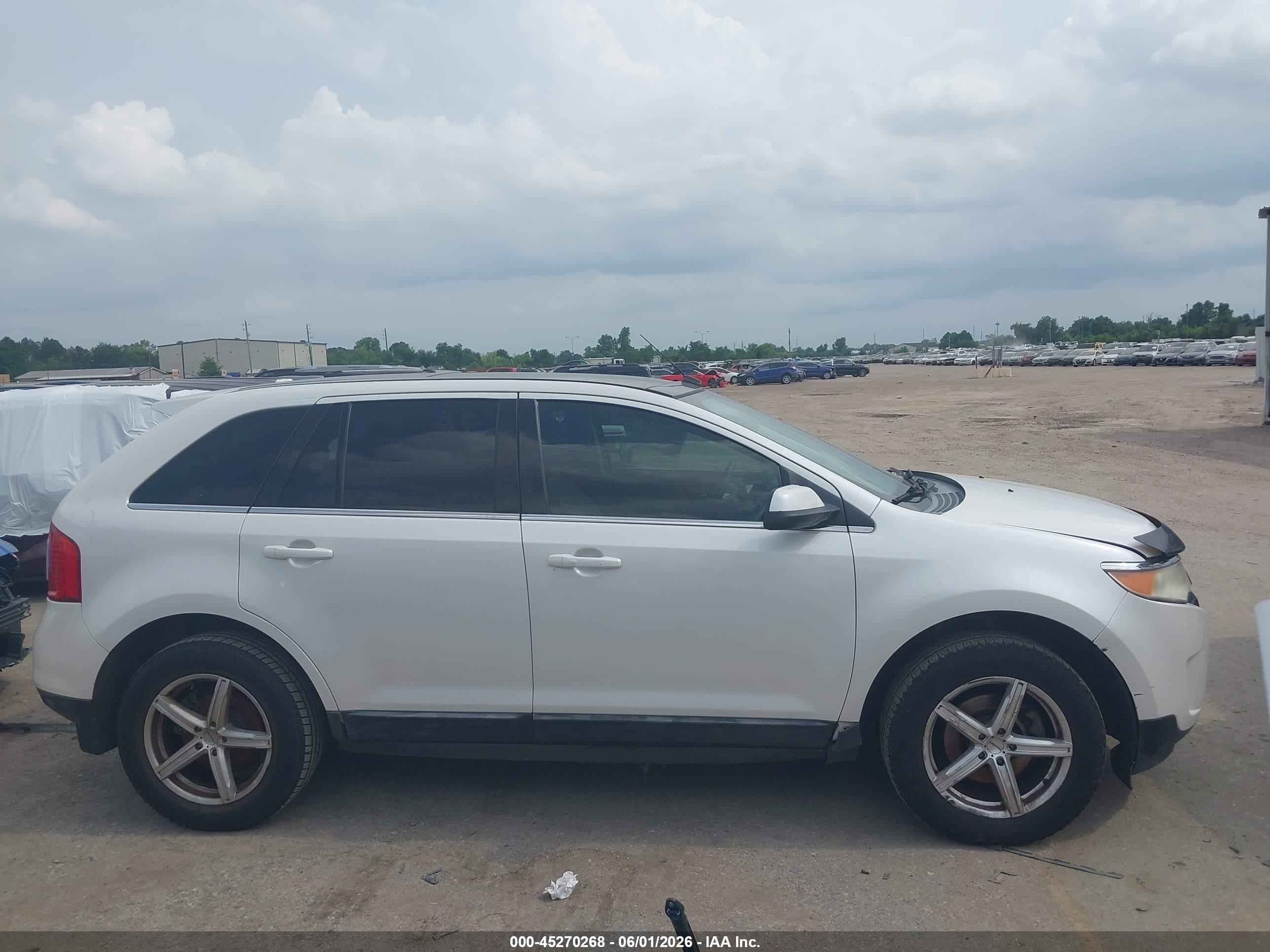 2011 Ford Edge Limited Белый vin: 2FMDK3KC6BBB07409