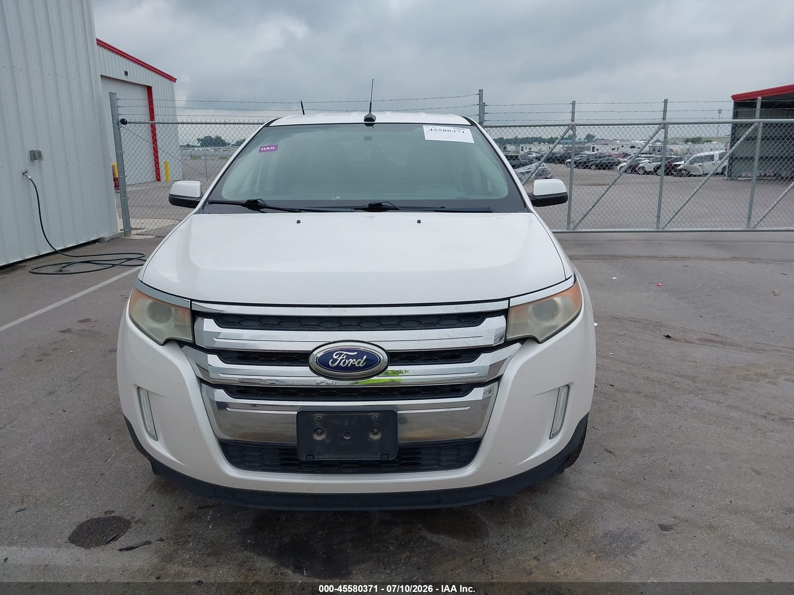 2011 Ford Edge Limited Белый vin: 2FMDK3KC6BBB67366