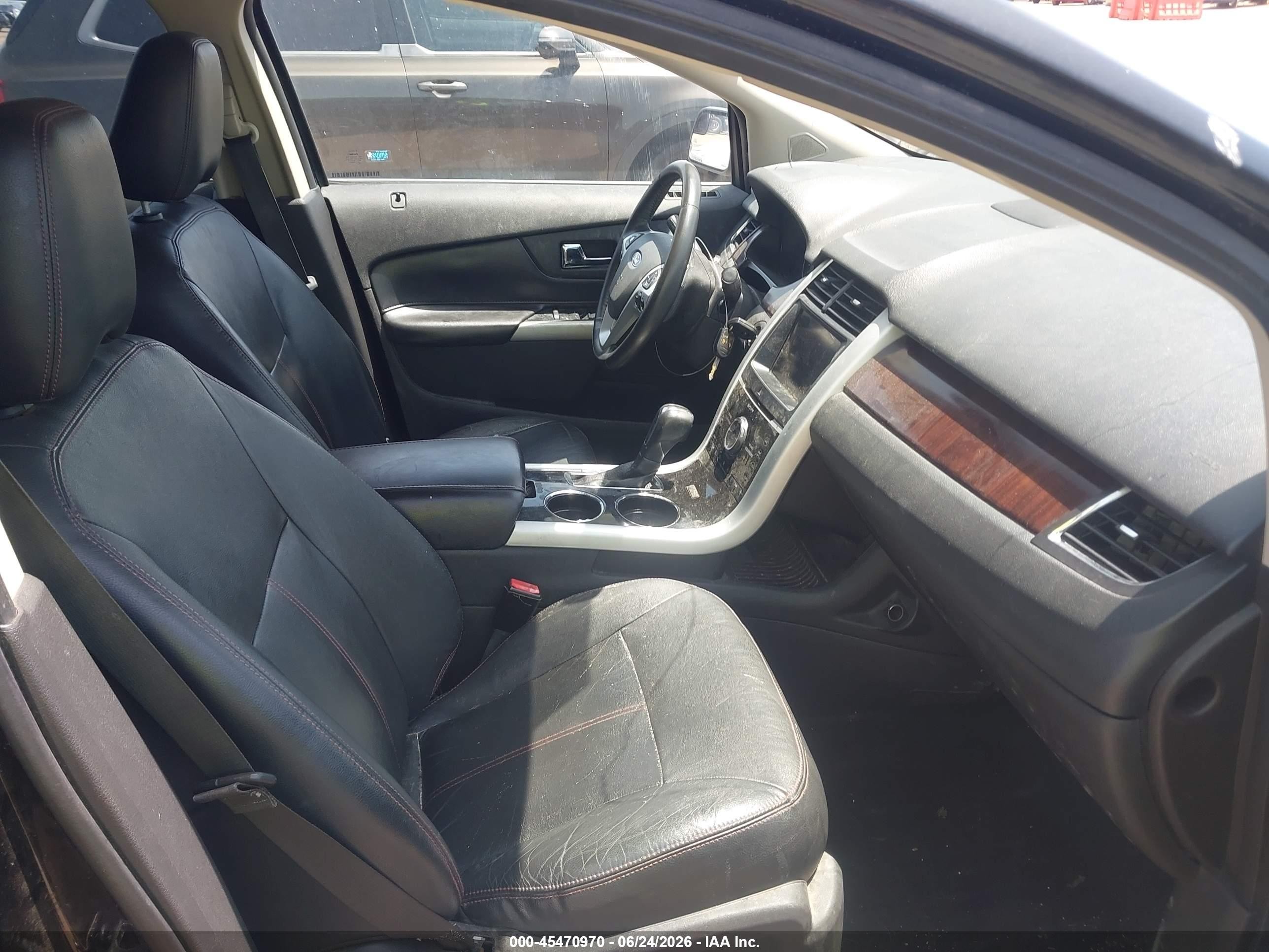 2012 Ford Edge Limited Black vin: 2FMDK3KC6CBA13113