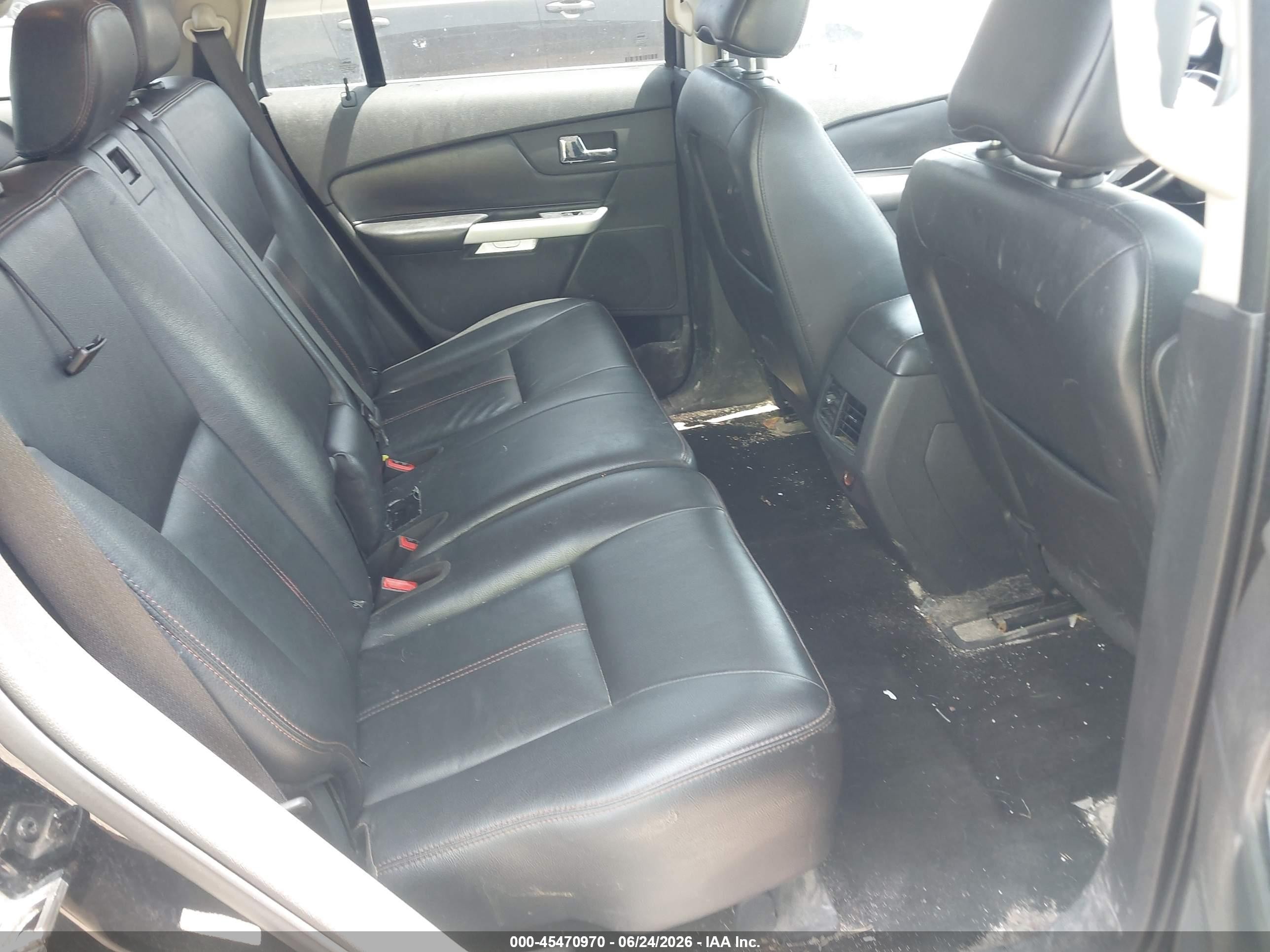 2012 Ford Edge Limited Black vin: 2FMDK3KC6CBA13113