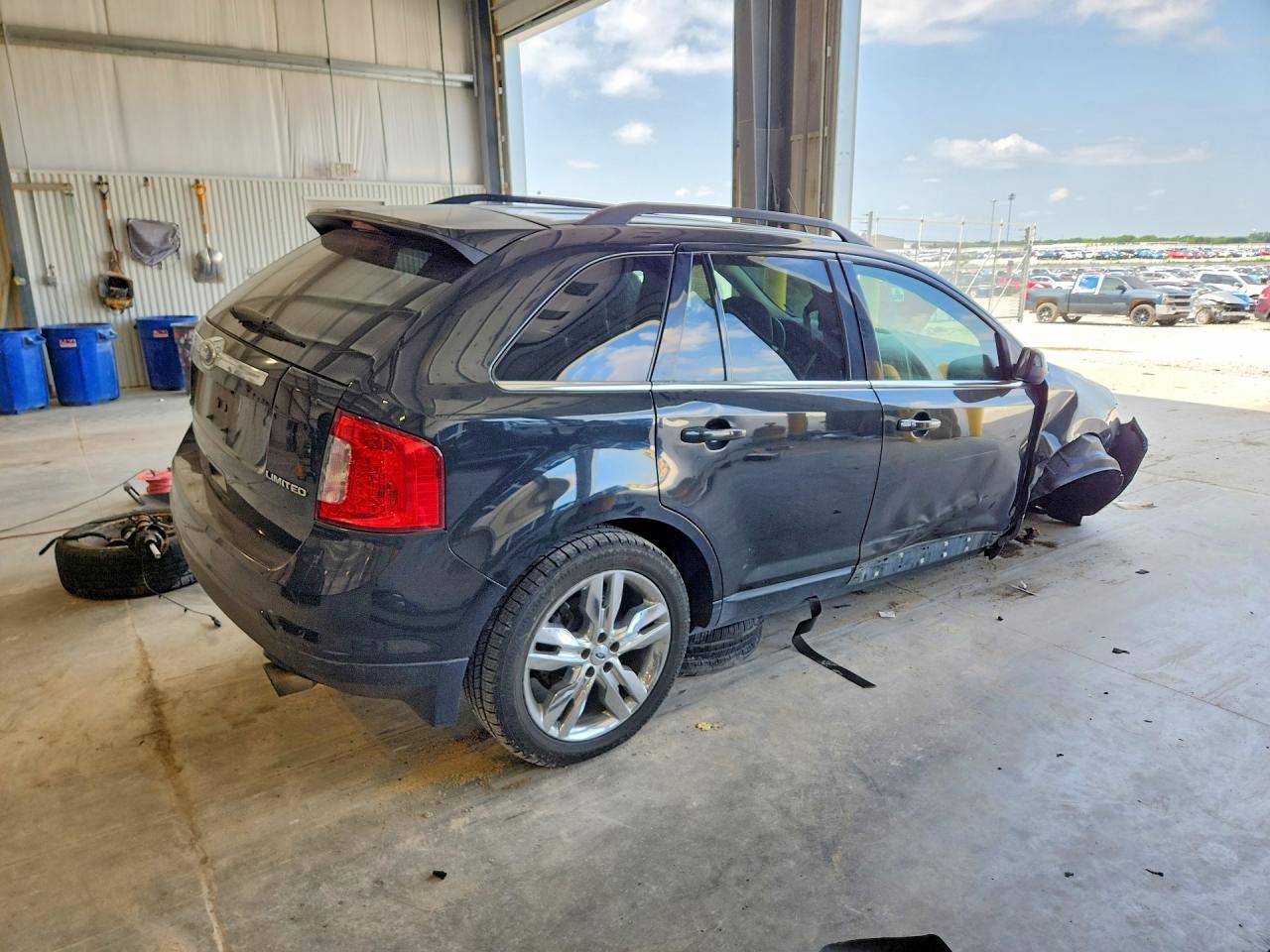 2012 Ford Edge Limited Black vin: 2FMDK3KC6CBA45768