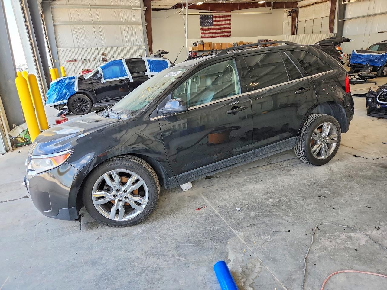 2012 Ford Edge Limited Black vin: 2FMDK3KC6CBA45768