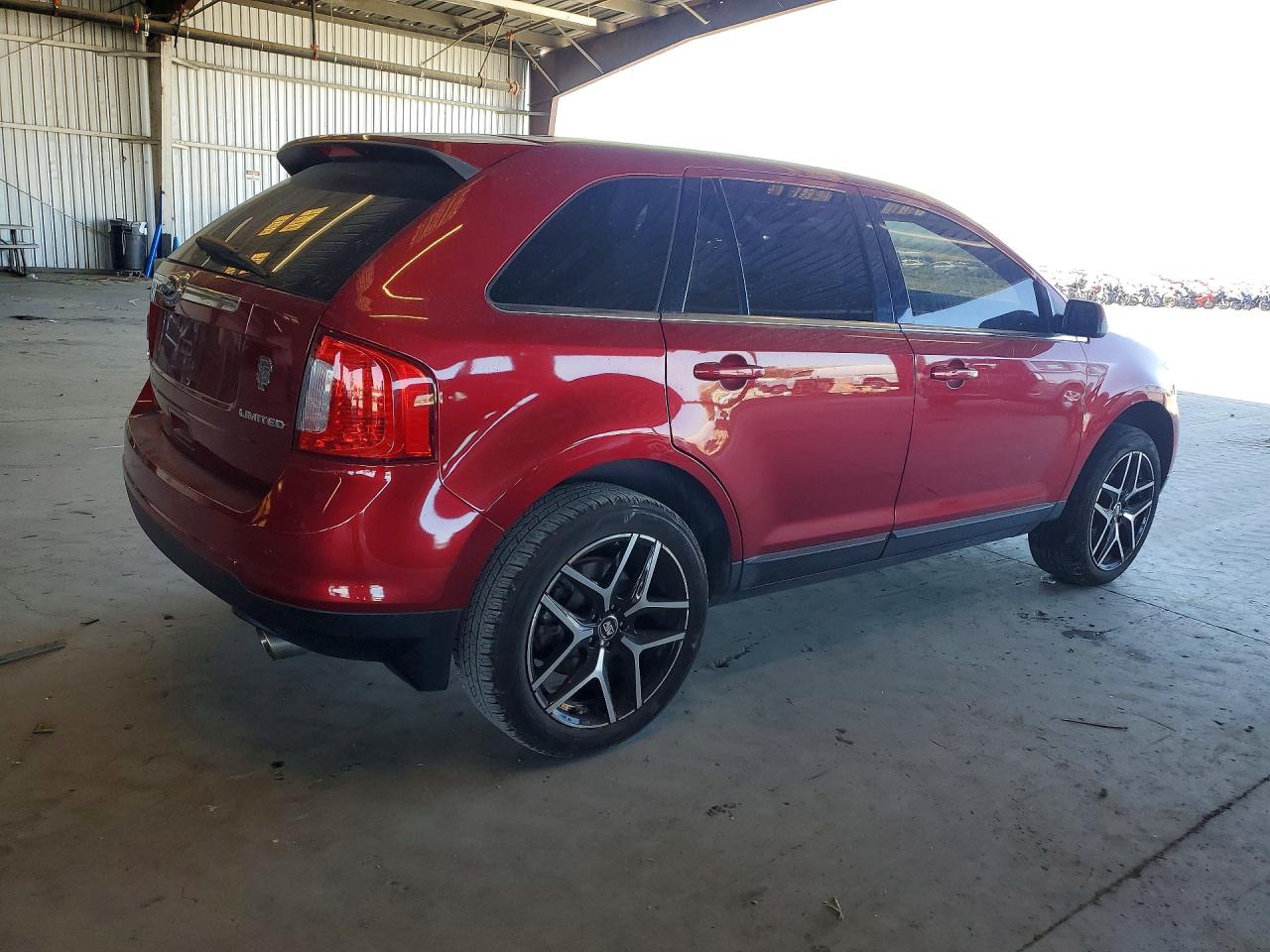 2013 Ford Edge Limited Red vin: 2FMDK3KC6DBA37123