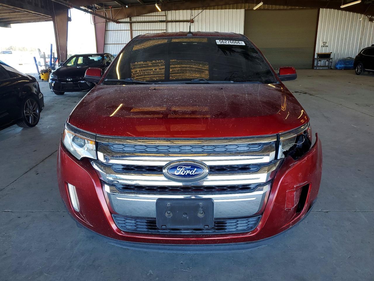 2013 Ford Edge Limited Red vin: 2FMDK3KC6DBA37123