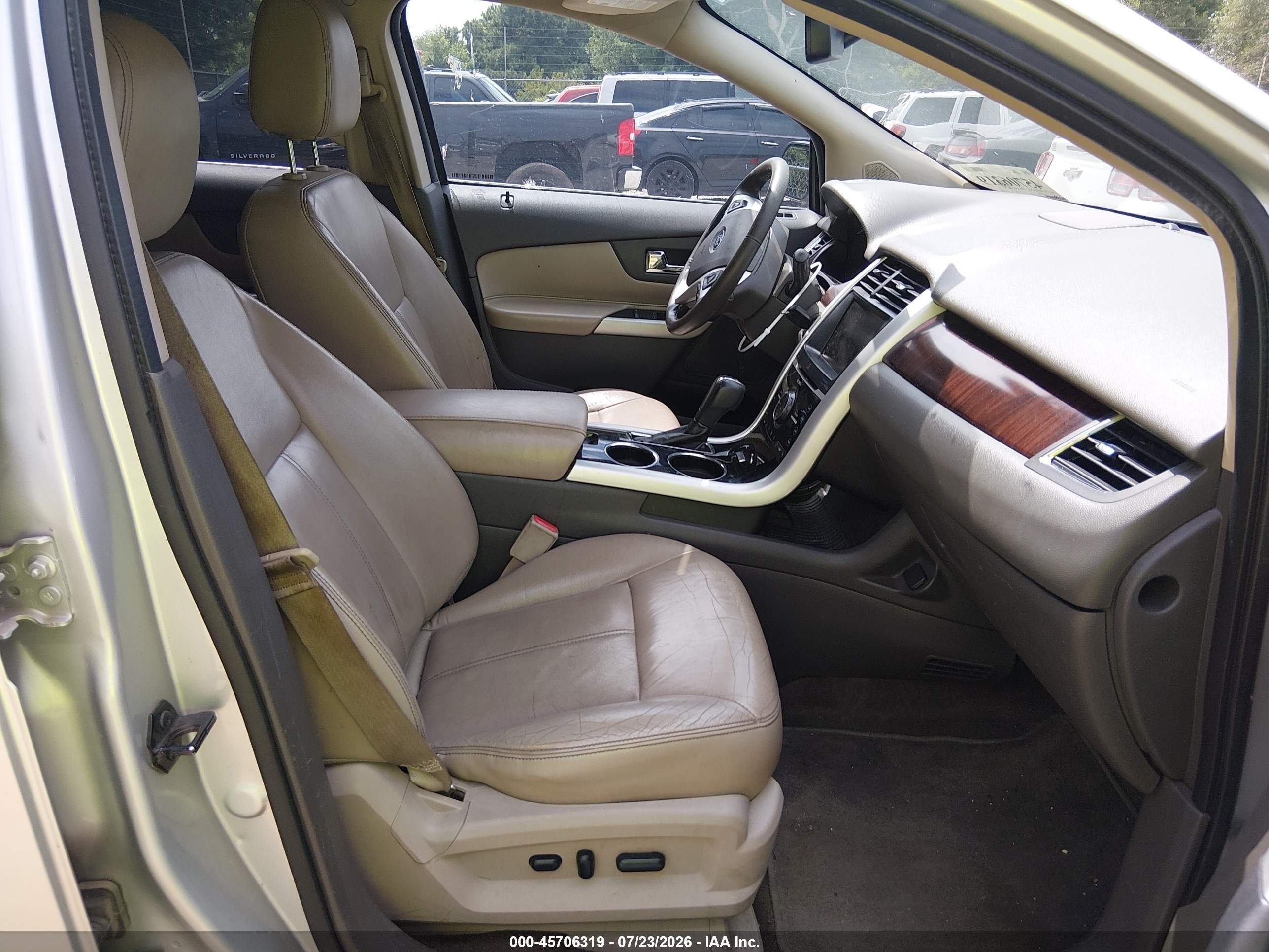 2013 Ford Edge Limited Silver vin: 2FMDK3KC6DBA62300