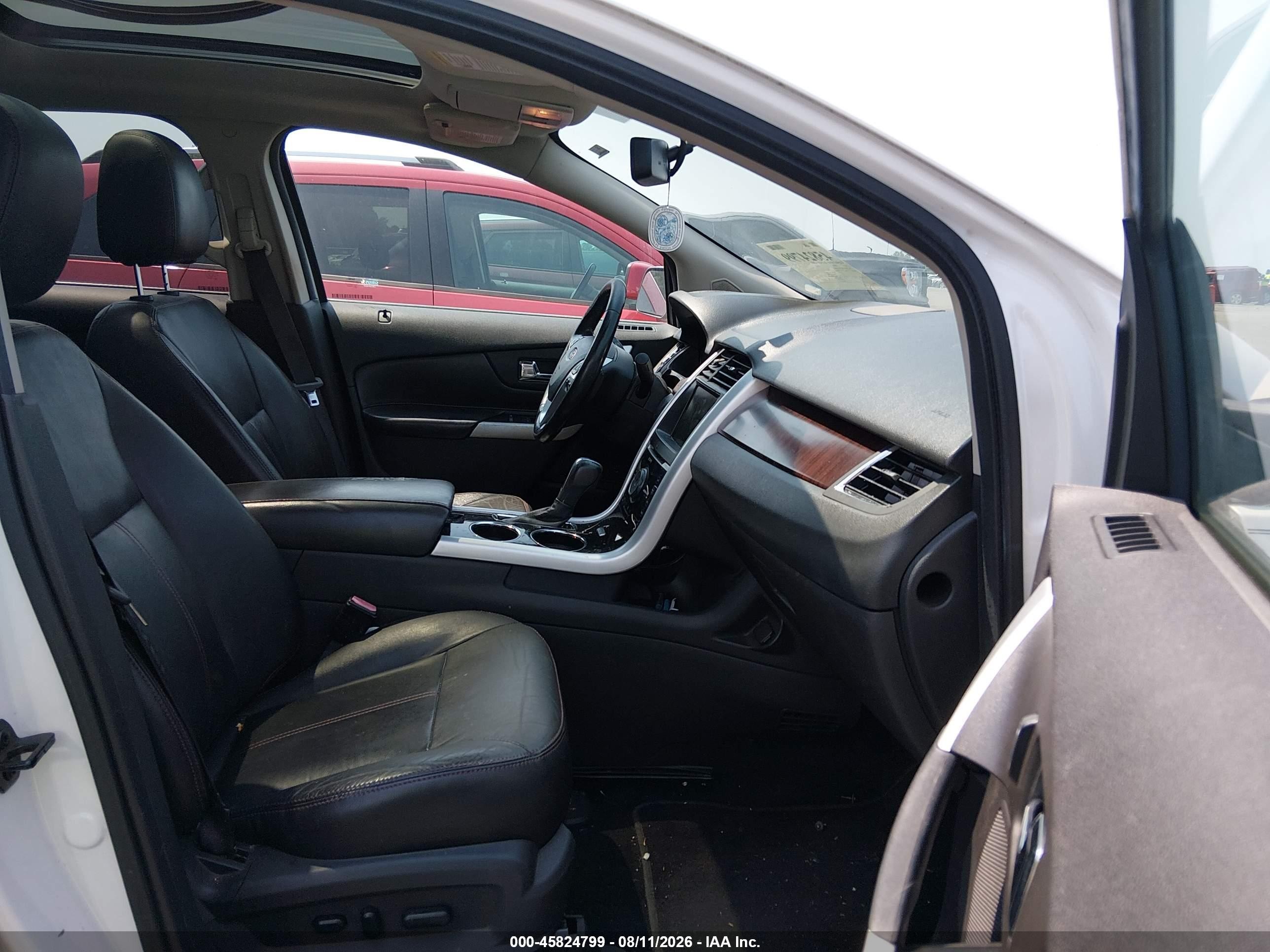 2013 Ford Edge Limited White vin: 2FMDK3KC6DBA82482