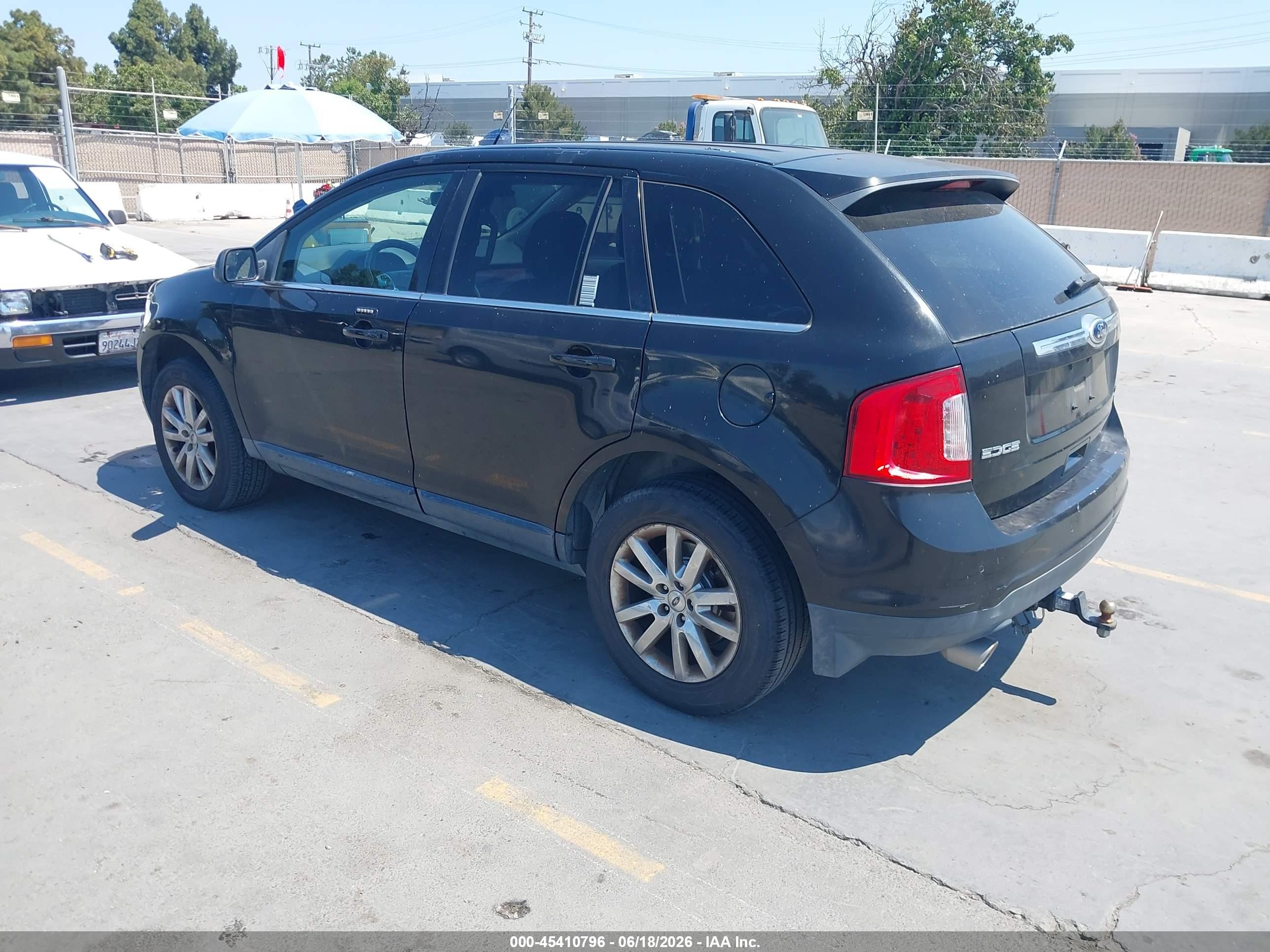 2013 Ford Edge Limited Black vin: 2FMDK3KC6DBA98164