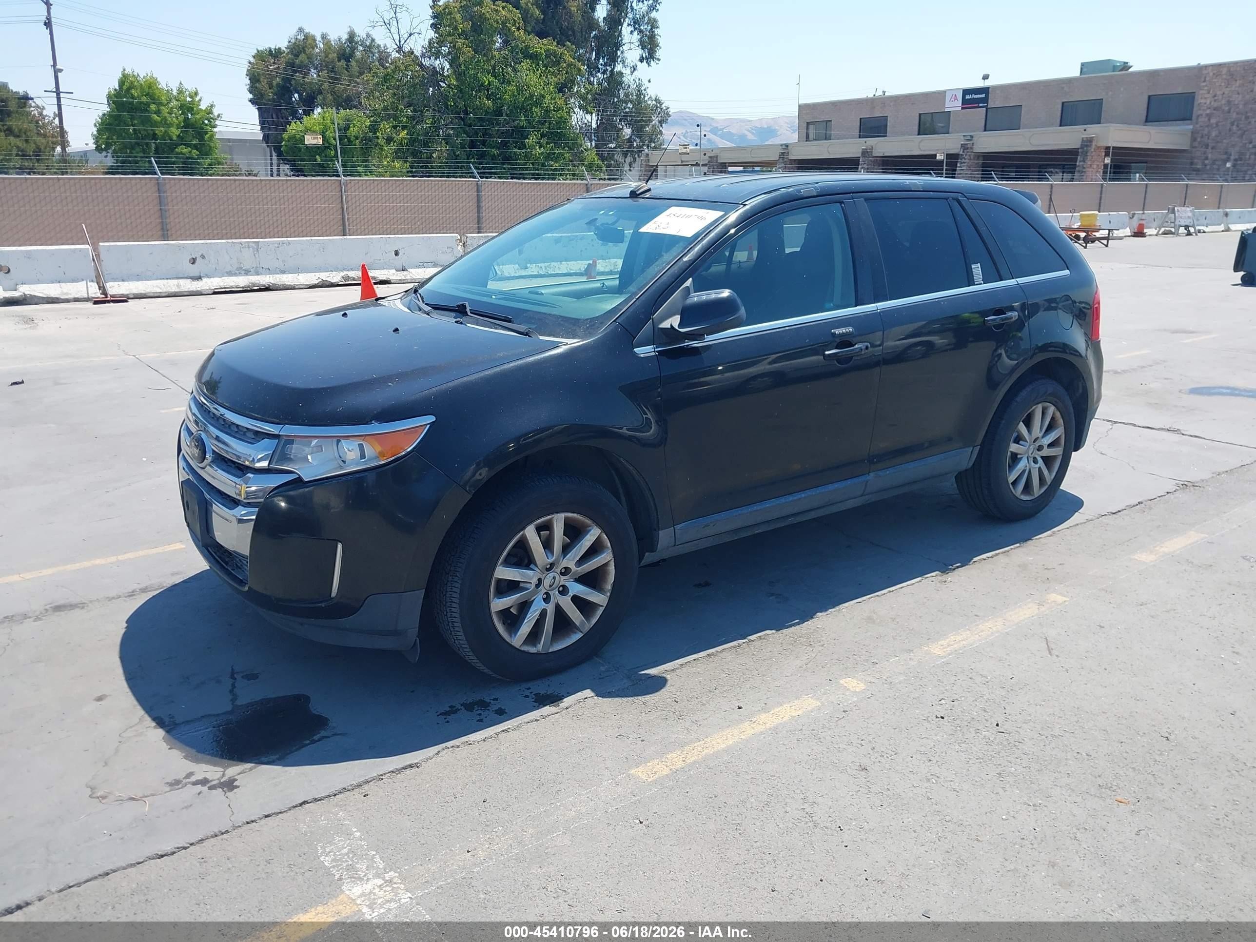 2013 Ford Edge Limited Black vin: 2FMDK3KC6DBA98164